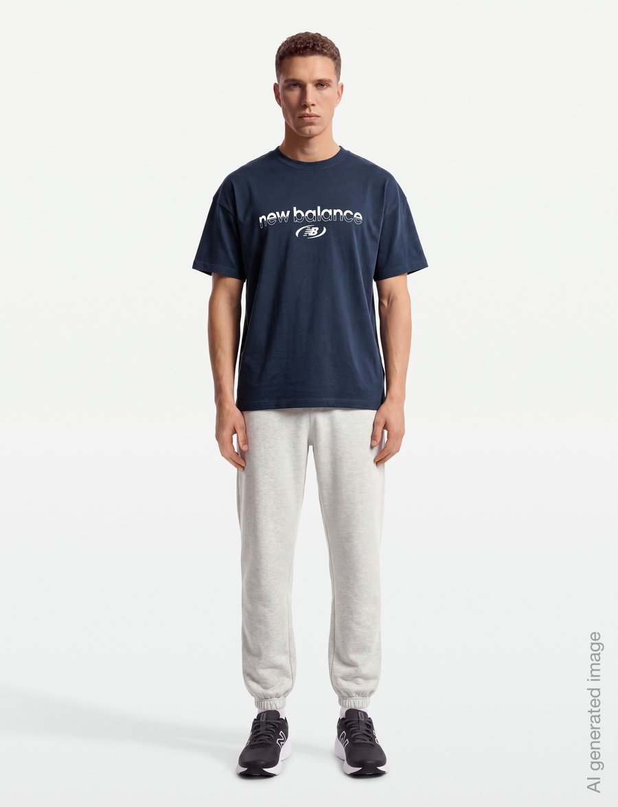 New Balance - Trackside T-Shirt - t-shirts - nb navy - 0