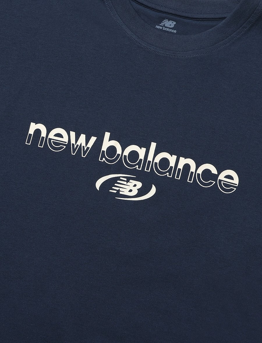 New Balance - Trackside T-Shirt - oberteile & t-shirts - nb navy - 2