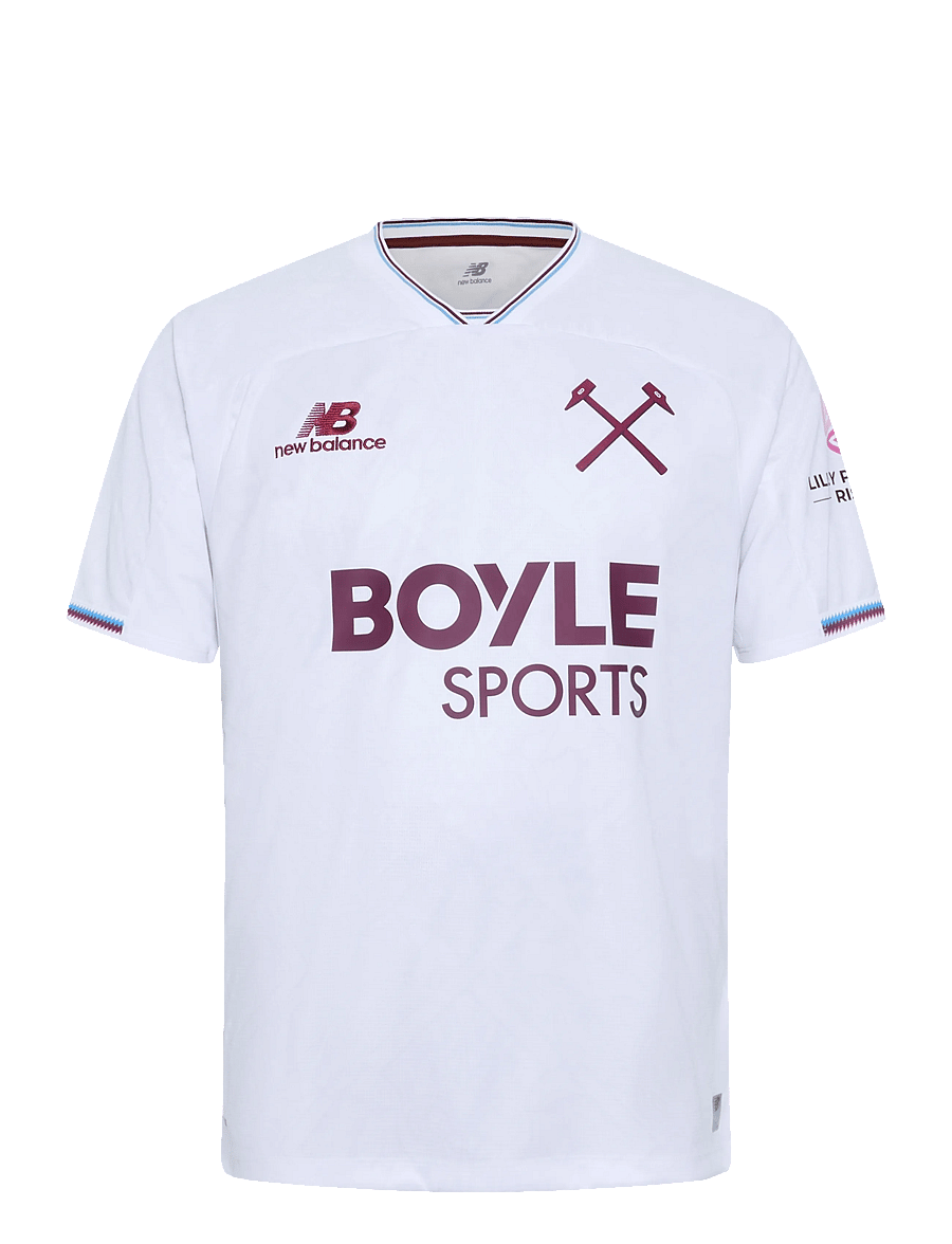 New Balance - West Ham United 26/27 Away Short Sleeve Jersey - jalgpallisärgid - away - 0