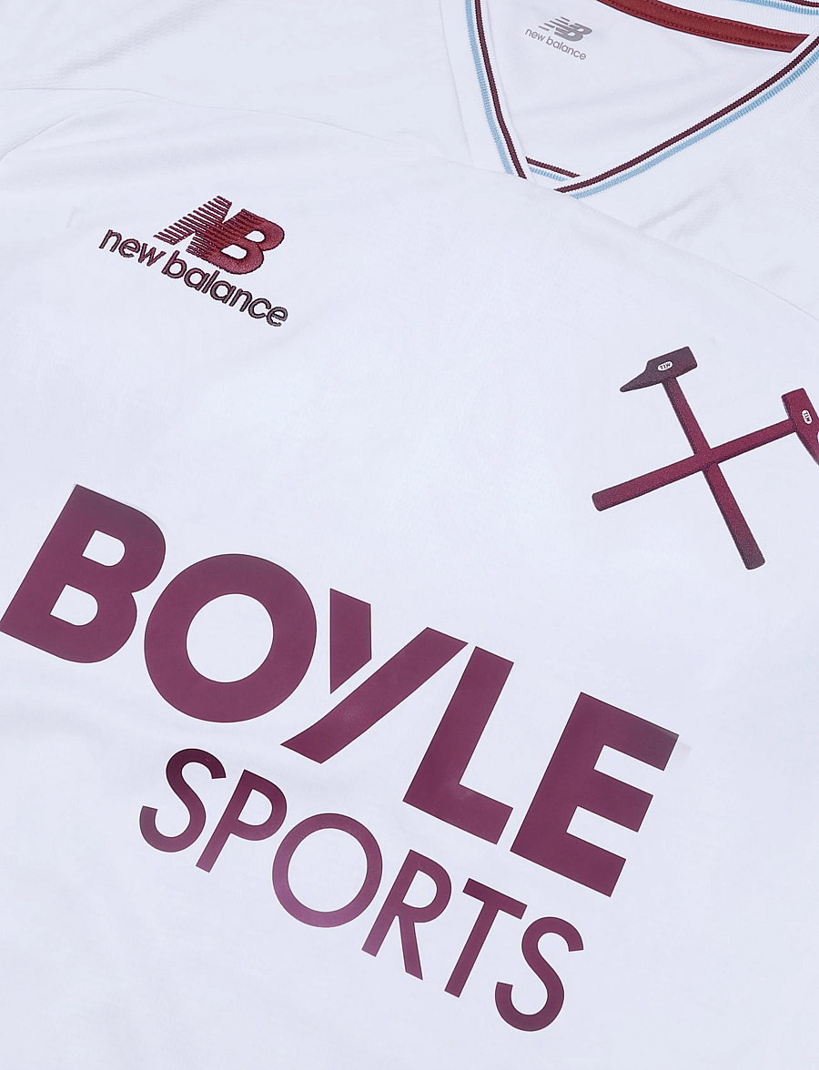New Balance - West Ham United 26/27 Away Short Sleeve Jersey - jalgpallisärgid - away - 2