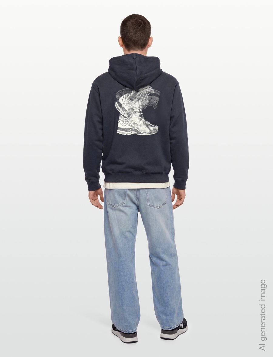New Balance - Foggy Daze 1906 Hoodie - huvtröjor - dark night - 4