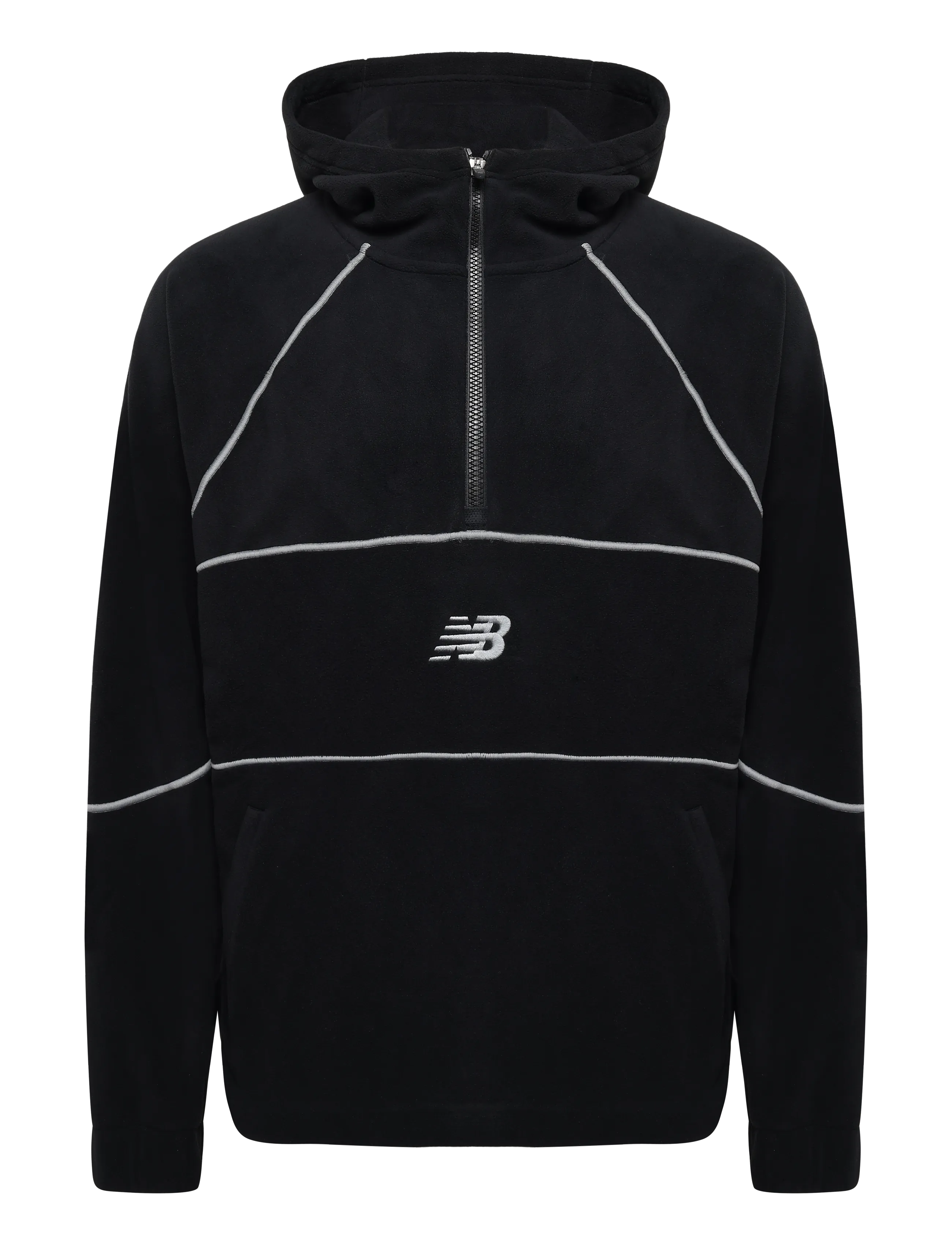 New Balance Trackside Polar Fleece Hoodie - Alles anzeigen - BLACK / black