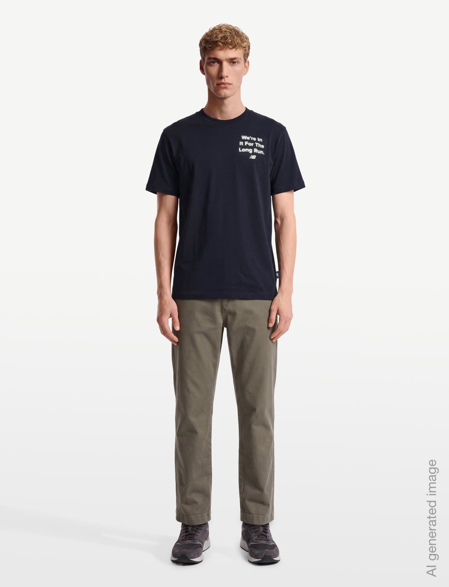 New Balance - Foggy Daze 1906 T-Shirt - t-shirts - dark night - 0