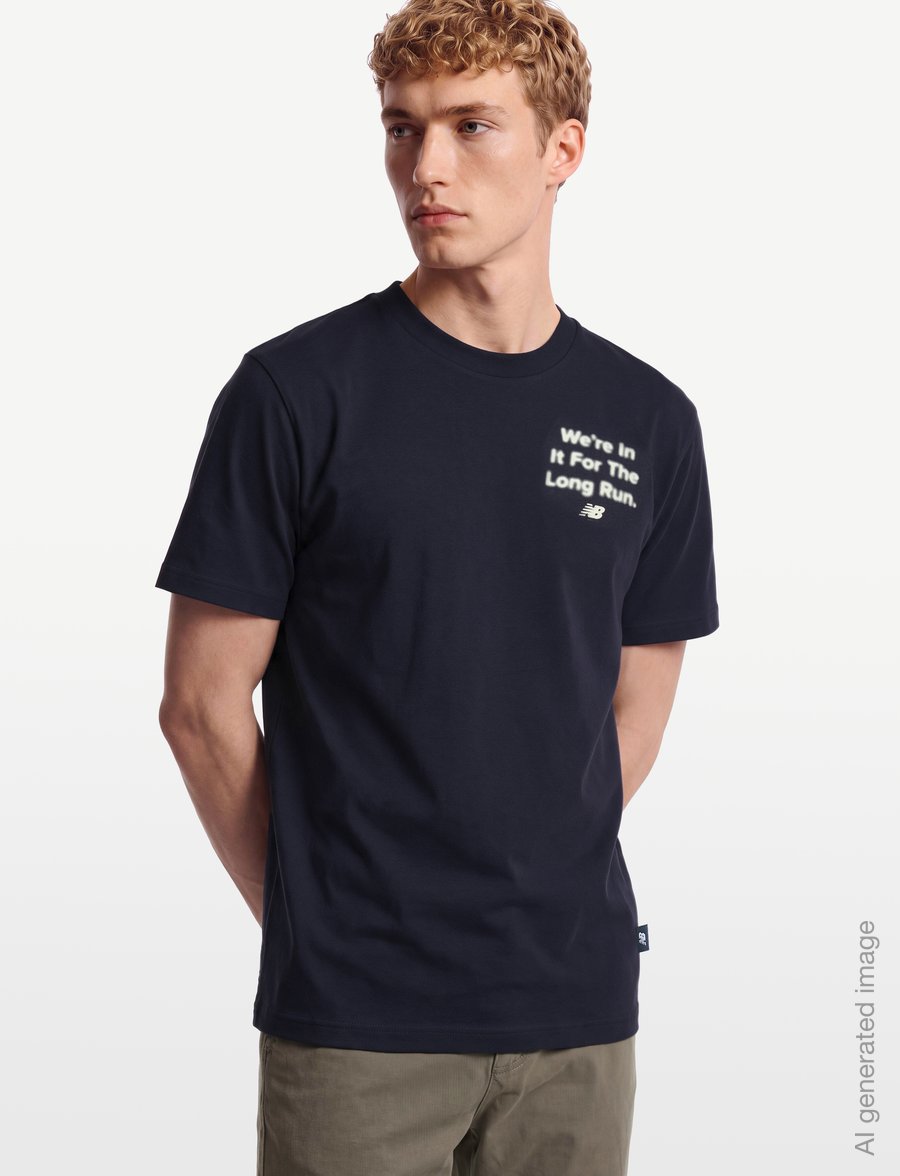 New Balance - Foggy Daze 1906 T-Shirt - t-shirts - dark night - 3