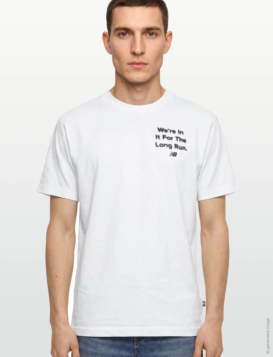 New Balance - Foggy Daze 1906 T-Shirt - topper & t-skjorter - white - 3