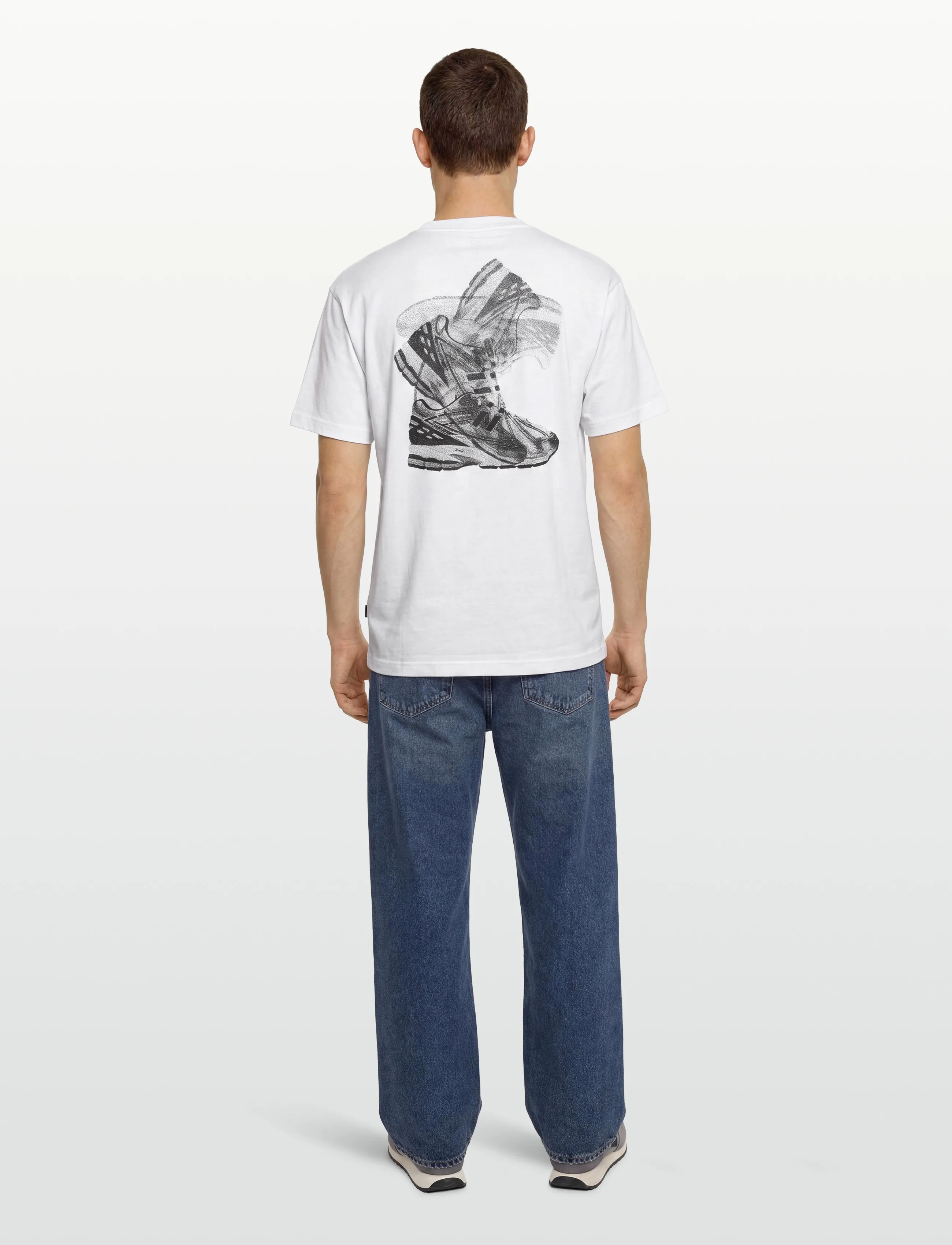 New Balance - Foggy Daze 1906 T-Shirt - topper & t-skjorter - white - 4