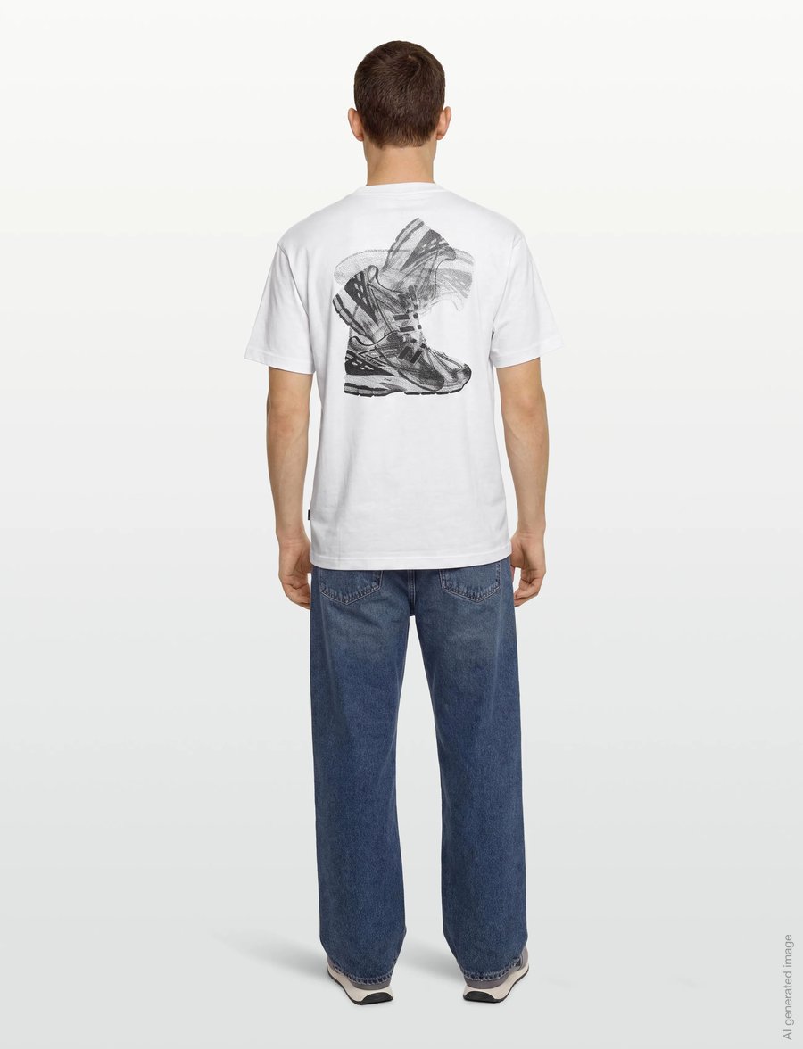 New Balance - Foggy Daze 1906 T-Shirt - topper & t-skjorter - white - 4