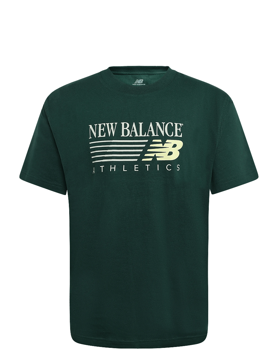 New Balance - Reimagined Graphic T-Shirt - oberteile & t-shirts - nordic green - 0