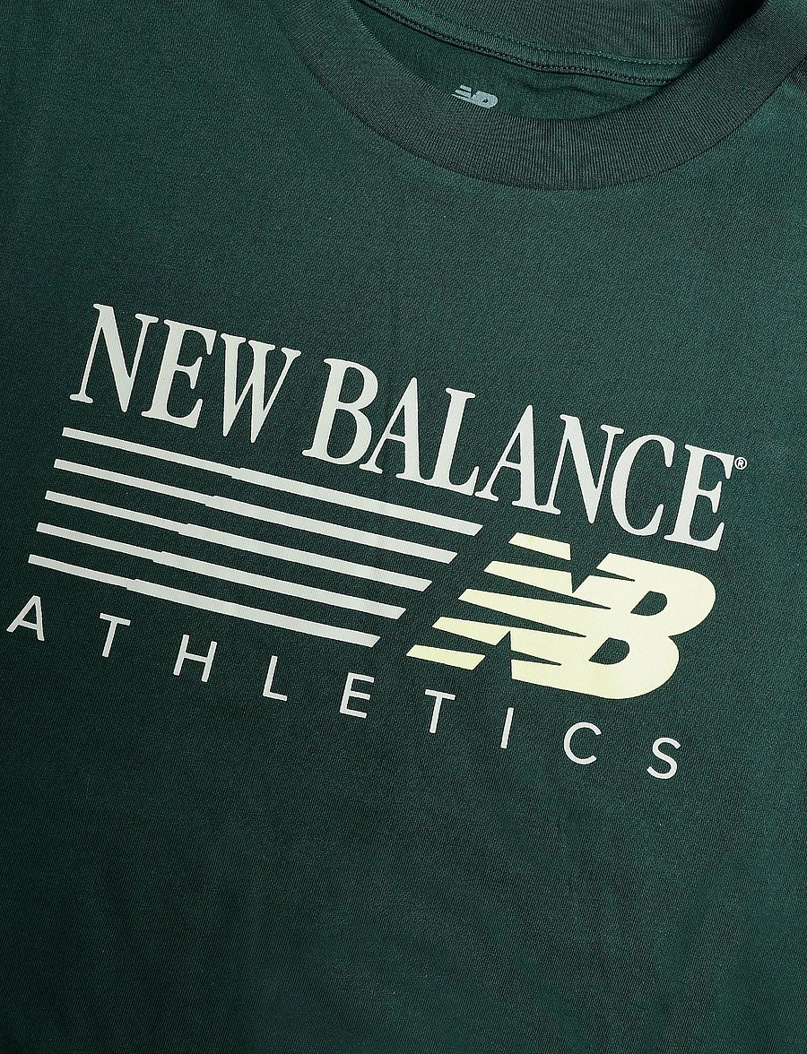 New Balance - Reimagined Graphic T-Shirt - oberteile & t-shirts - nordic green - 2