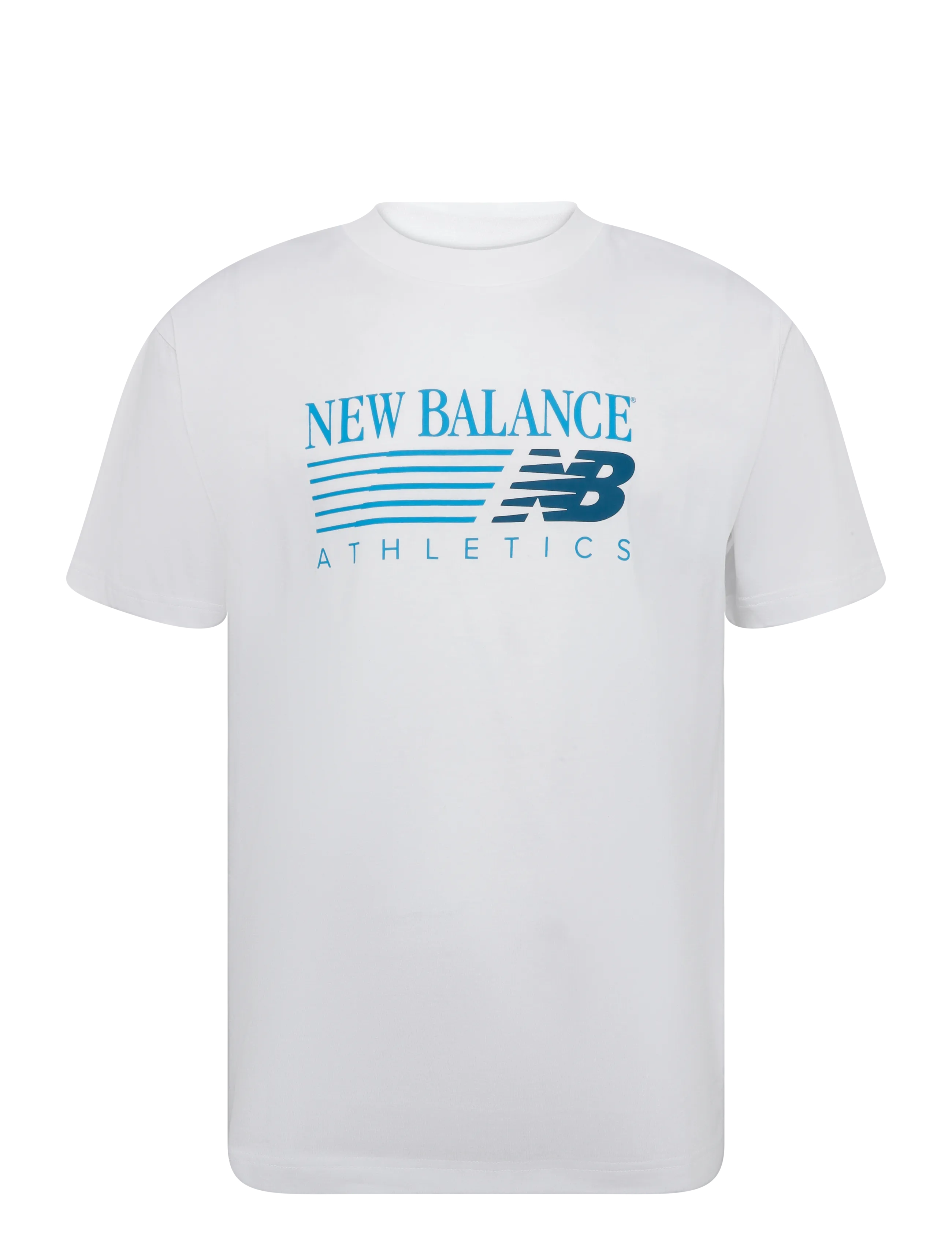 New Balance Reimagined Graphic T-Shirt - Vis alt - WHITE / white
