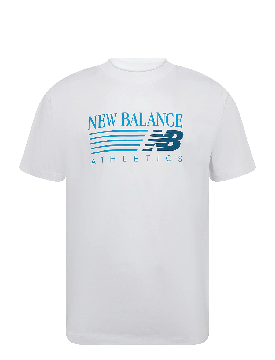 New Balance - Reimagined Graphic T-Shirt - t-shirts - white - 0