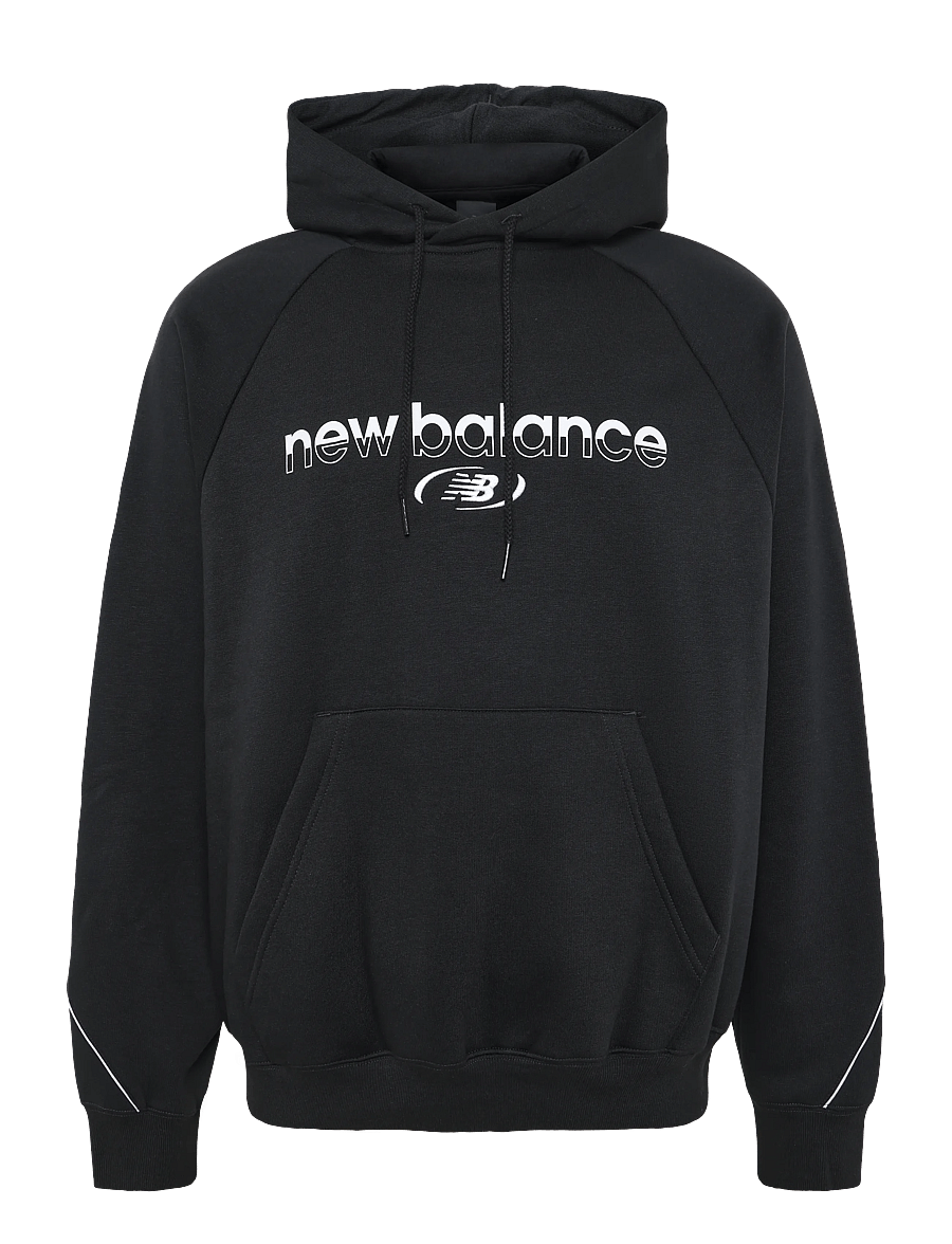 New Balance - Trackside Fleece Hoodie - sweatshirts - black - 0