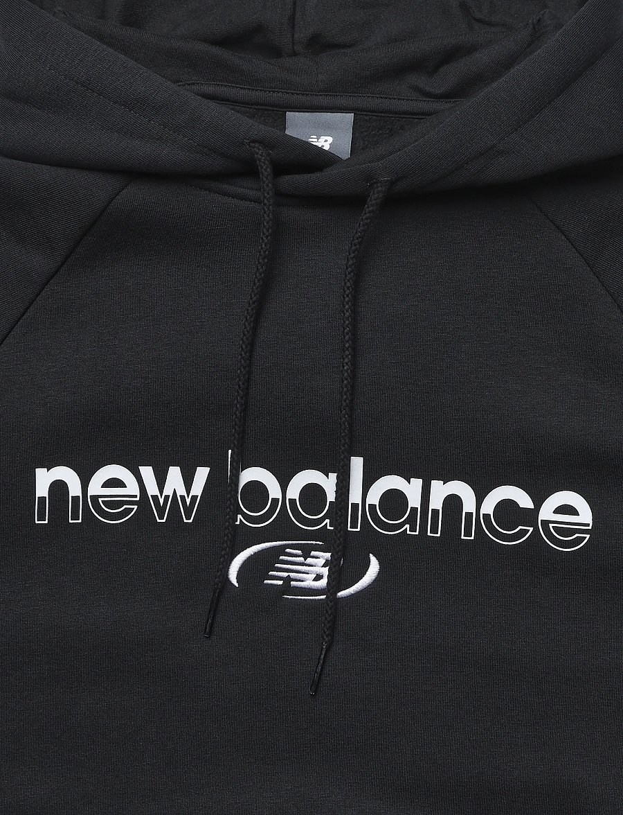 New Balance - Trackside Fleece Hoodie - sweatshirts - black - 2