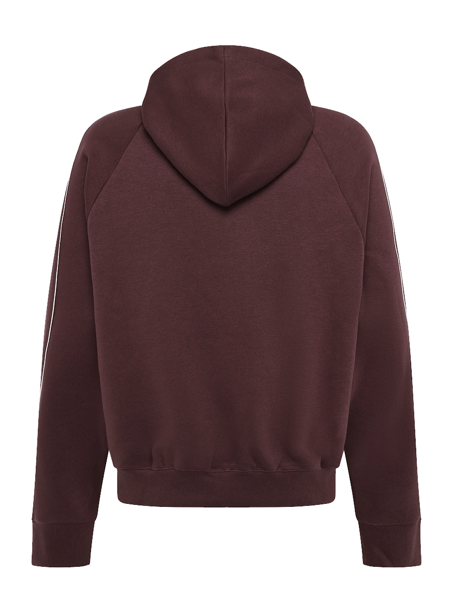 New Balance - Trackside Fleece Hoodie - kapuutsiga dressipluusid - cherry leather - 1