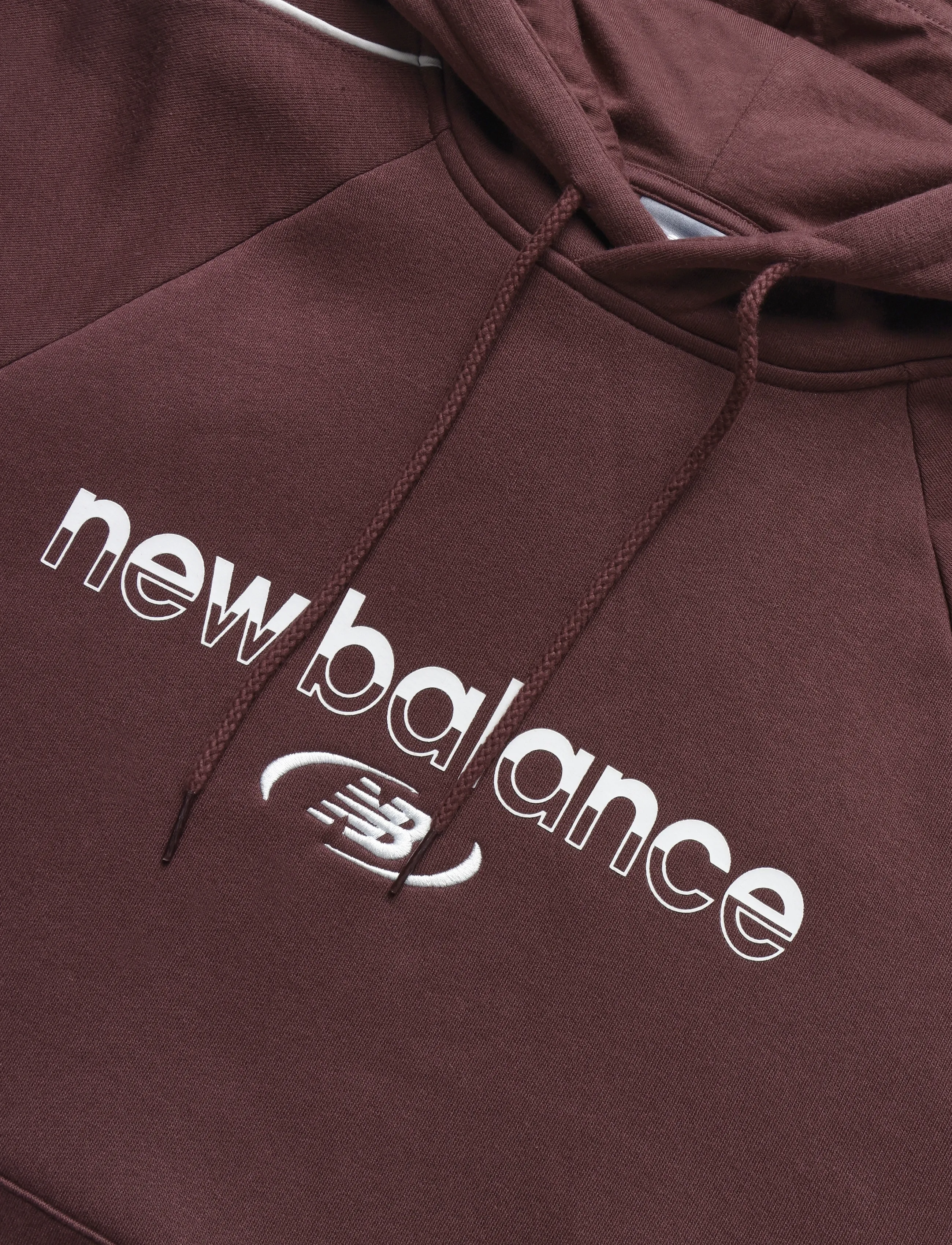 New Balance - Trackside Fleece Hoodie - kapuutsiga dressipluusid - cherry leather - 2