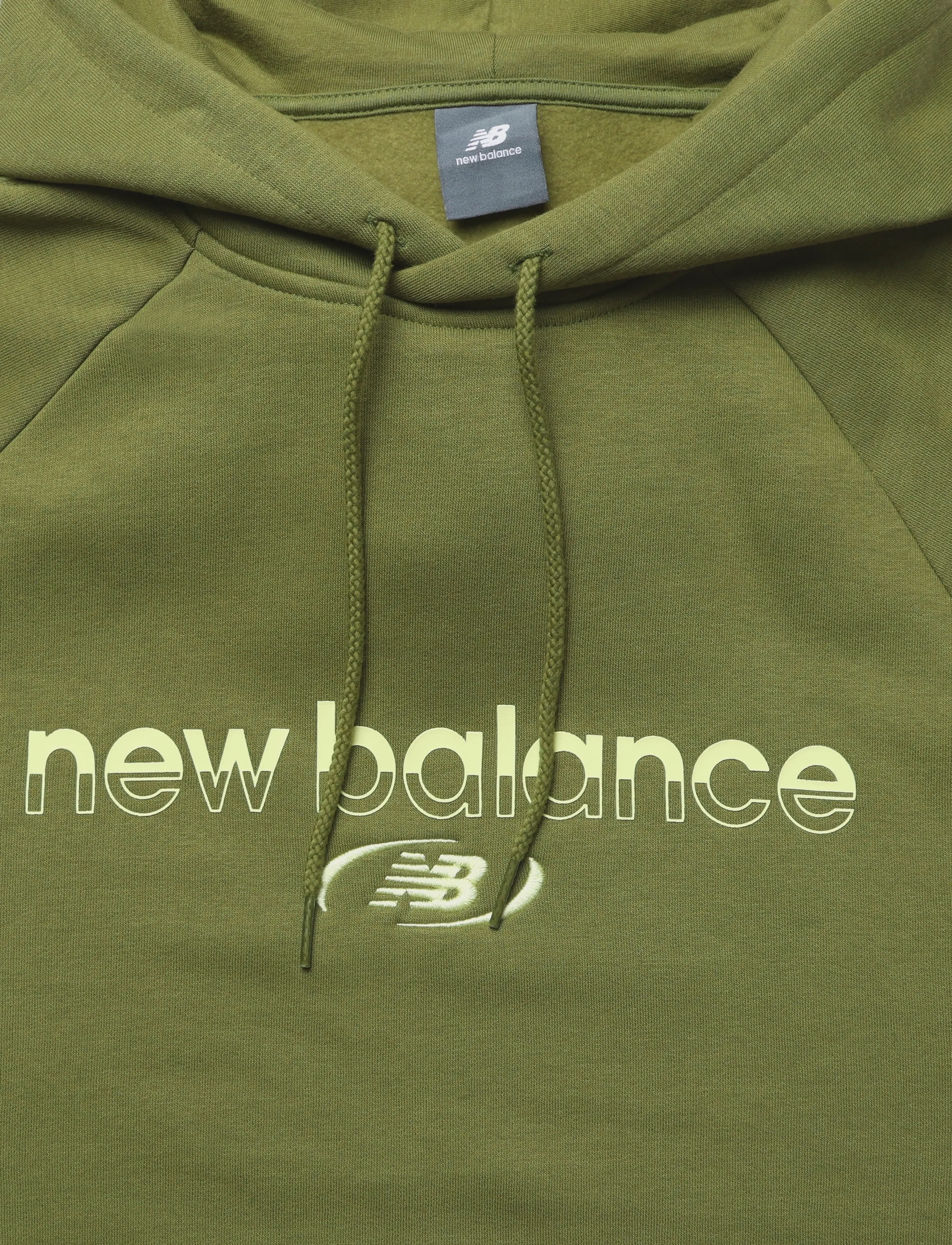 New Balance - Trackside Fleece Hoodie - sport green - 2