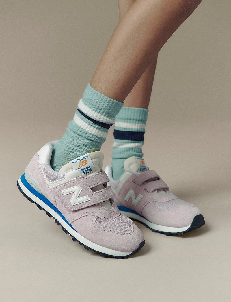 New Balance - New Balance 574 Kids NEW-B Hook & Loop - låga sneakers - twilight haze - 0