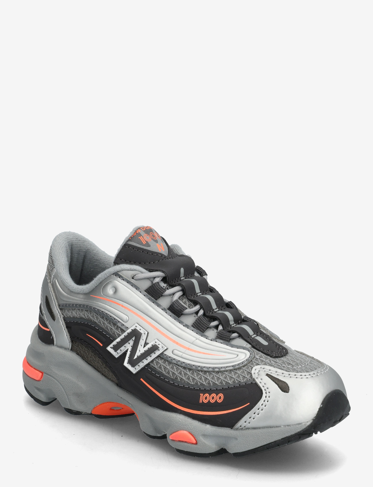 New Balance - New Balance 1000 Kids Bungee Lace - jooksujalatsid - silver metallic - 0