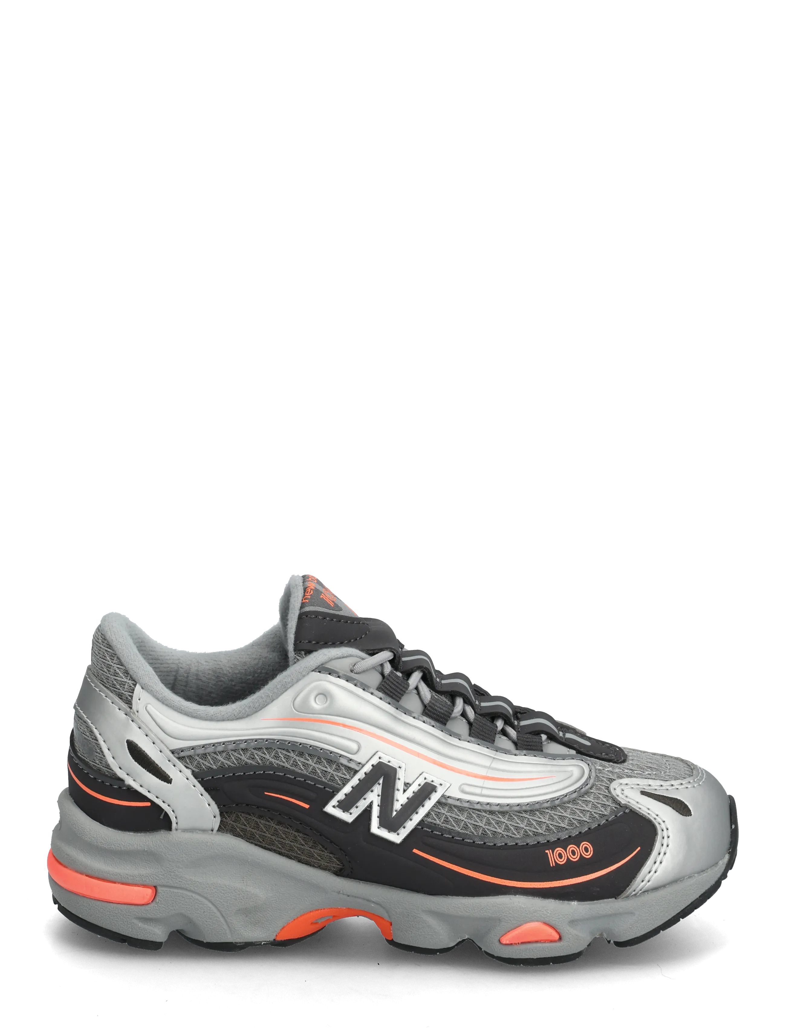 New Balance - New Balance 1000 Kids Bungee Lace - laufschuhe - silver metallic - 1