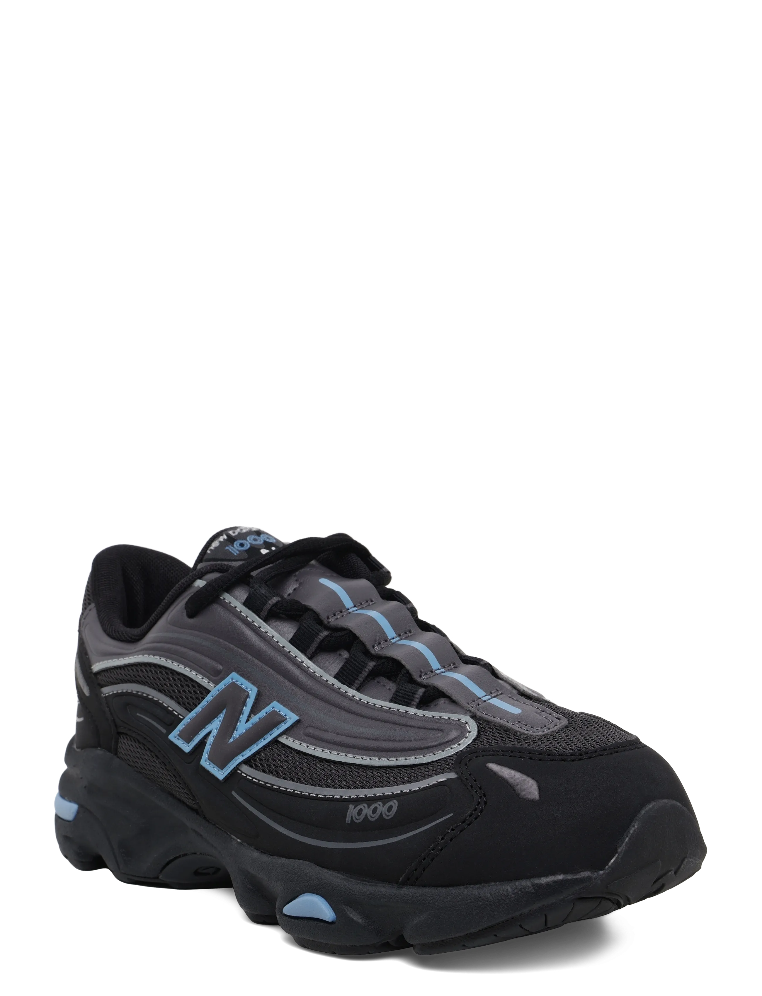 New Balance New Balance 1000 Kids Bungee Lace - Jalanõud - BLACK / black