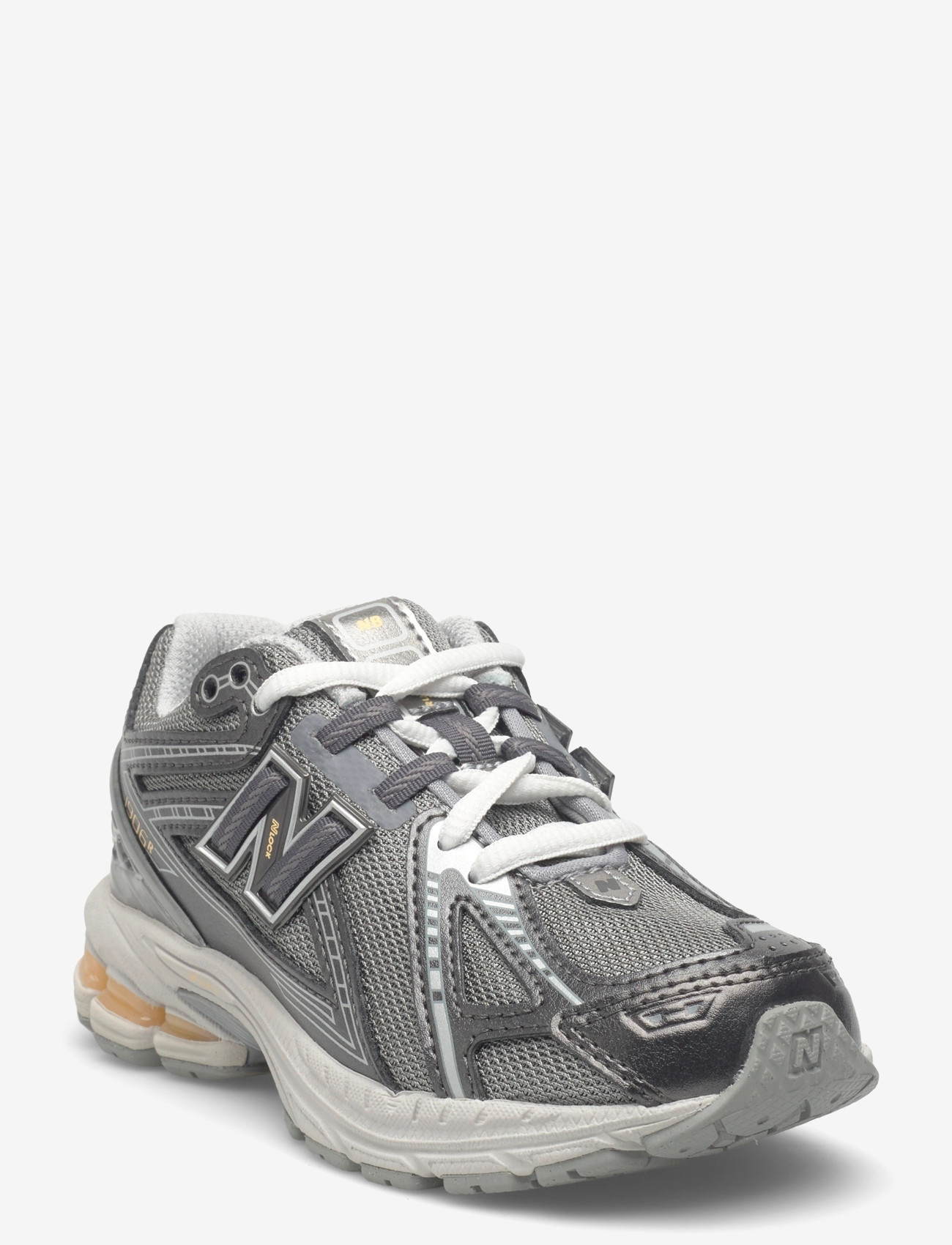 New Balance - New Balance 1906 Kids Lace - låga sneakers - dark silver metallic - 0