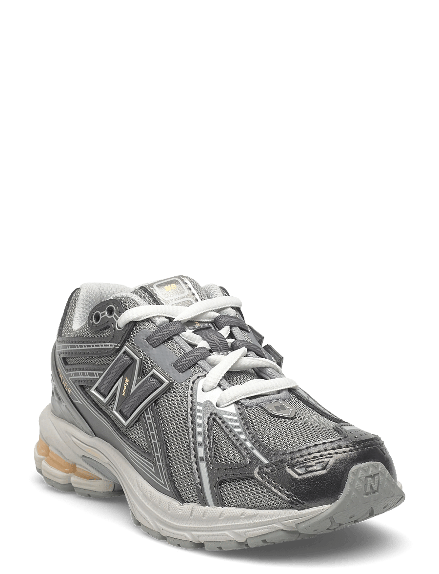 New Balance - New Balance 1906 Kids Lace - przed kostkę - dark silver metallic - 0