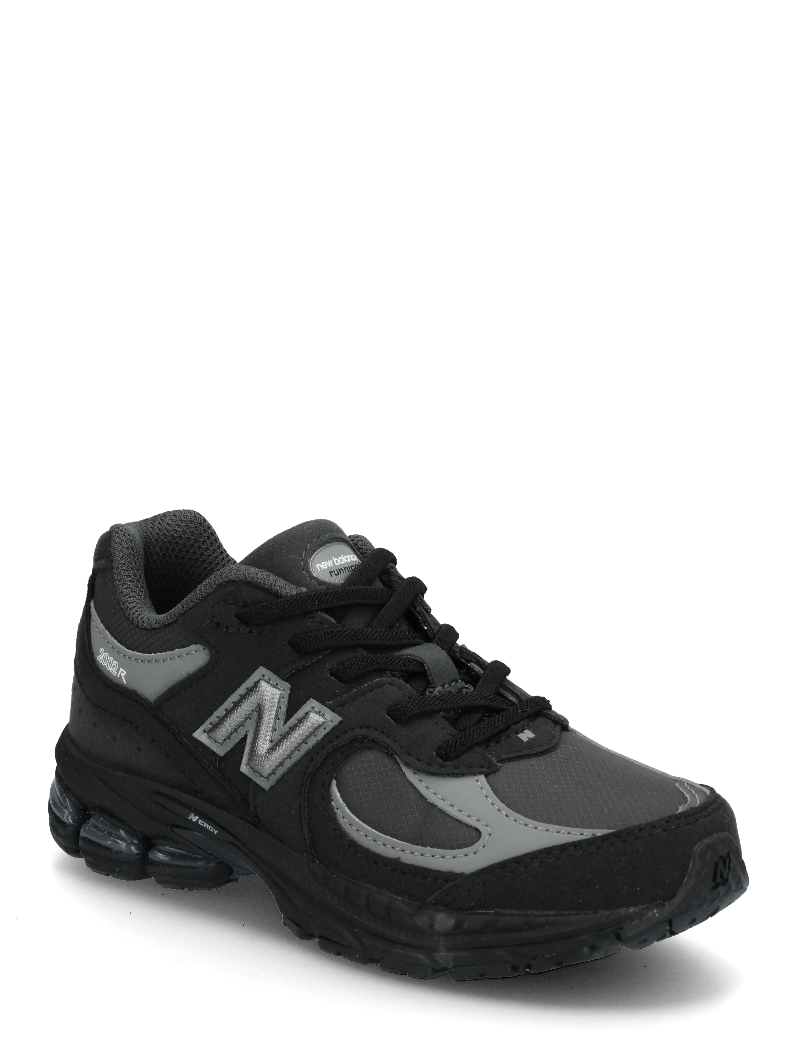 New Balance New Balance 2002 Kids Bungee Lace - Vis alt - BLACK / black