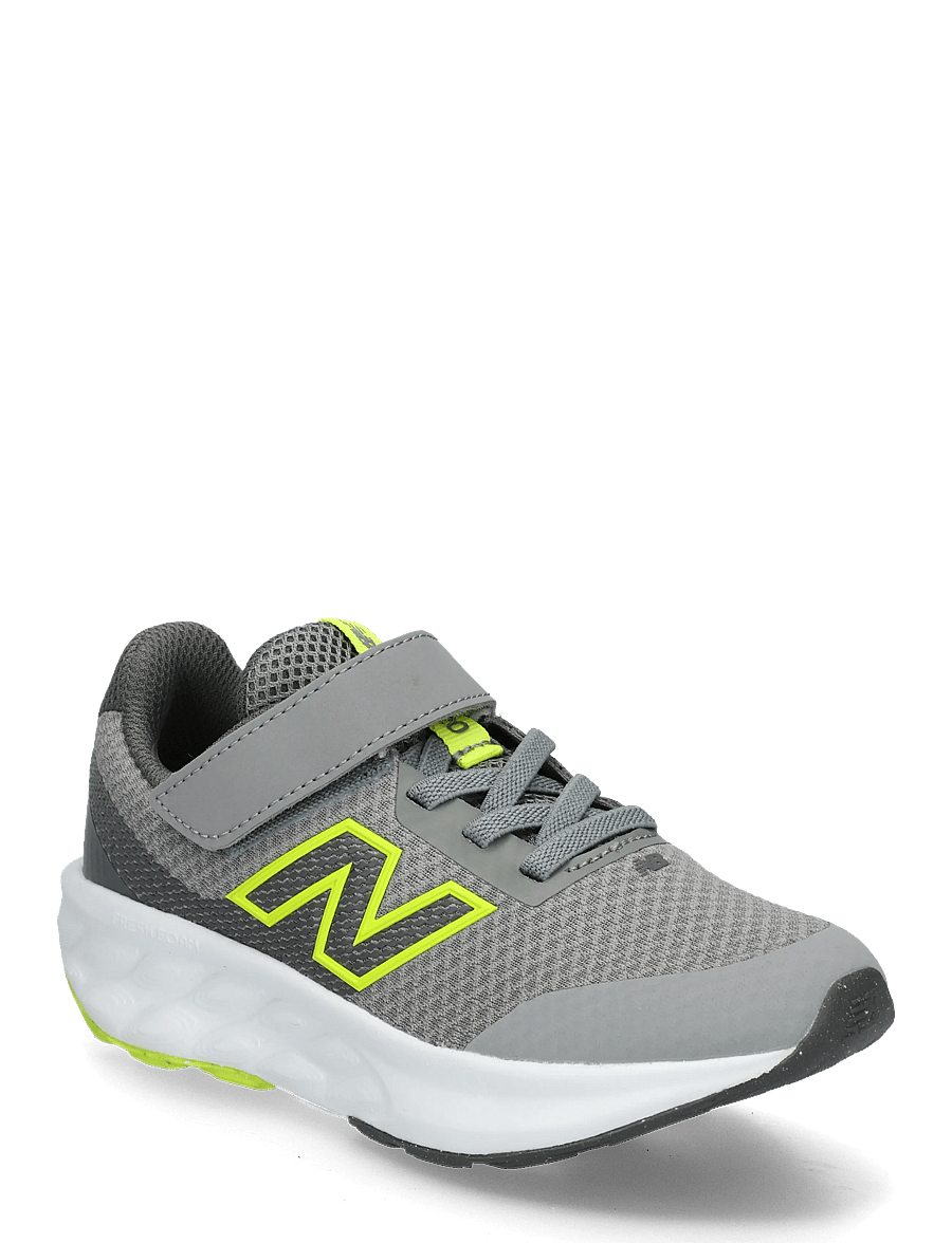 New Balance - New Balance FreshFoam 520 v9 Kids Hook & Loop - hlaupaskór - grey matter - 0