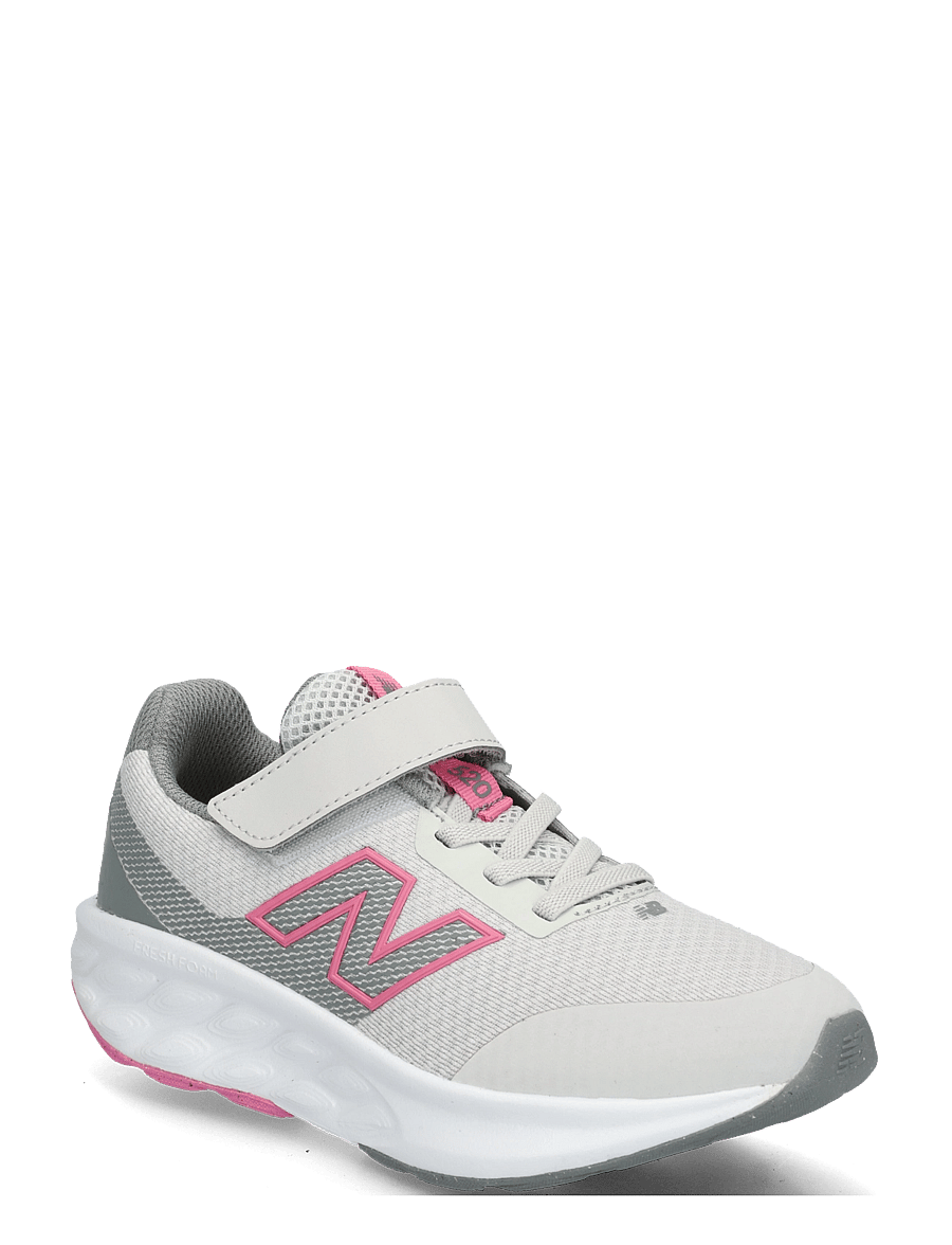 New Balance - New Balance FreshFoam 520 v9 Kids Hook & Loop - löparskor - grey matter - 0