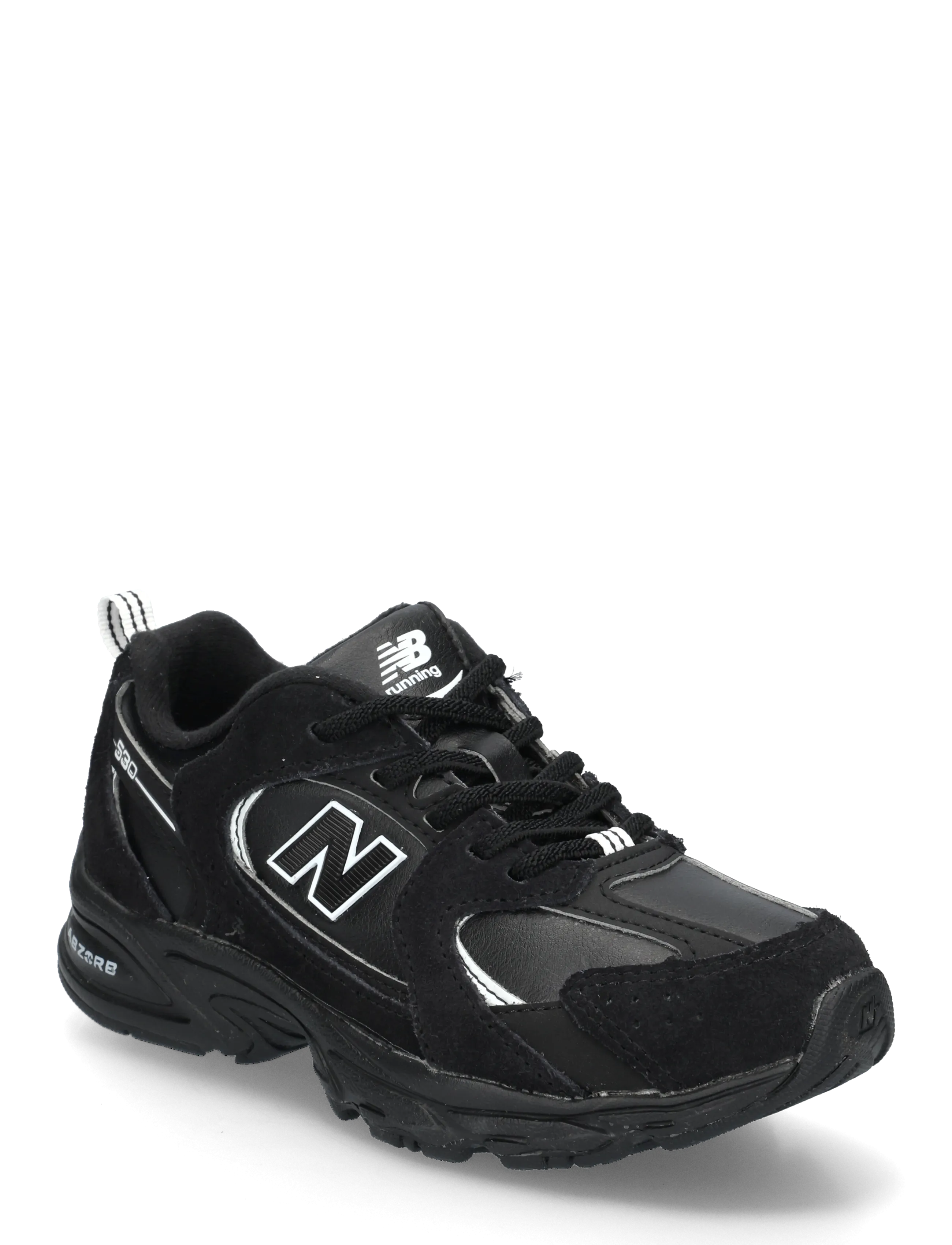 New Balance New Balance 530 Kids Bungee Lace - Vis alt - BLACK / black