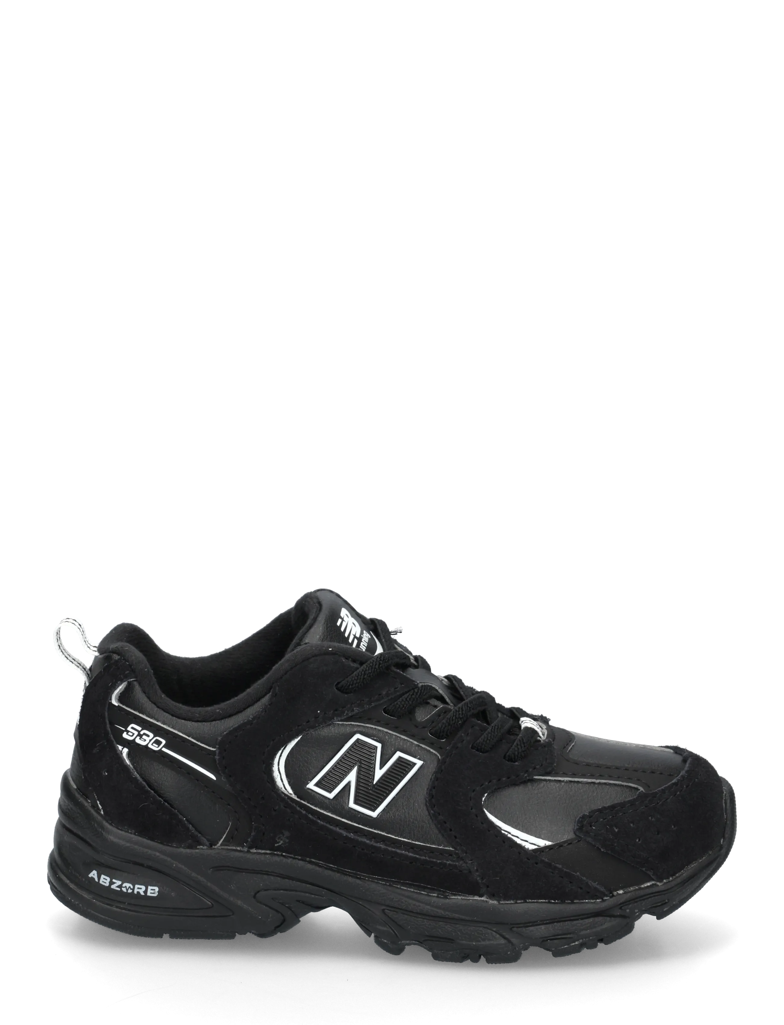 New Balance - New Balance 530 Kids Bungee Lace - lave sneakers - black - 2