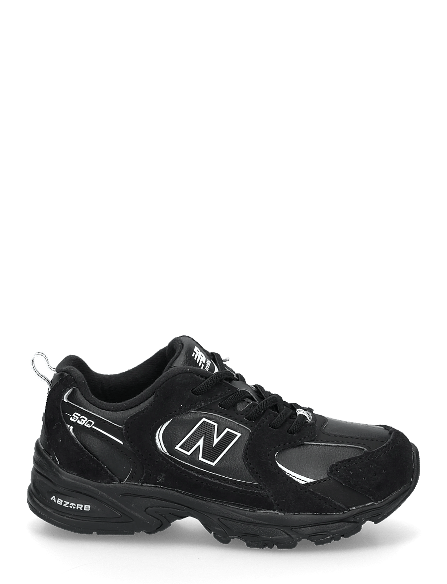 New Balance - New Balance 530 Kids Bungee Lace - lave sneakers - black - 2