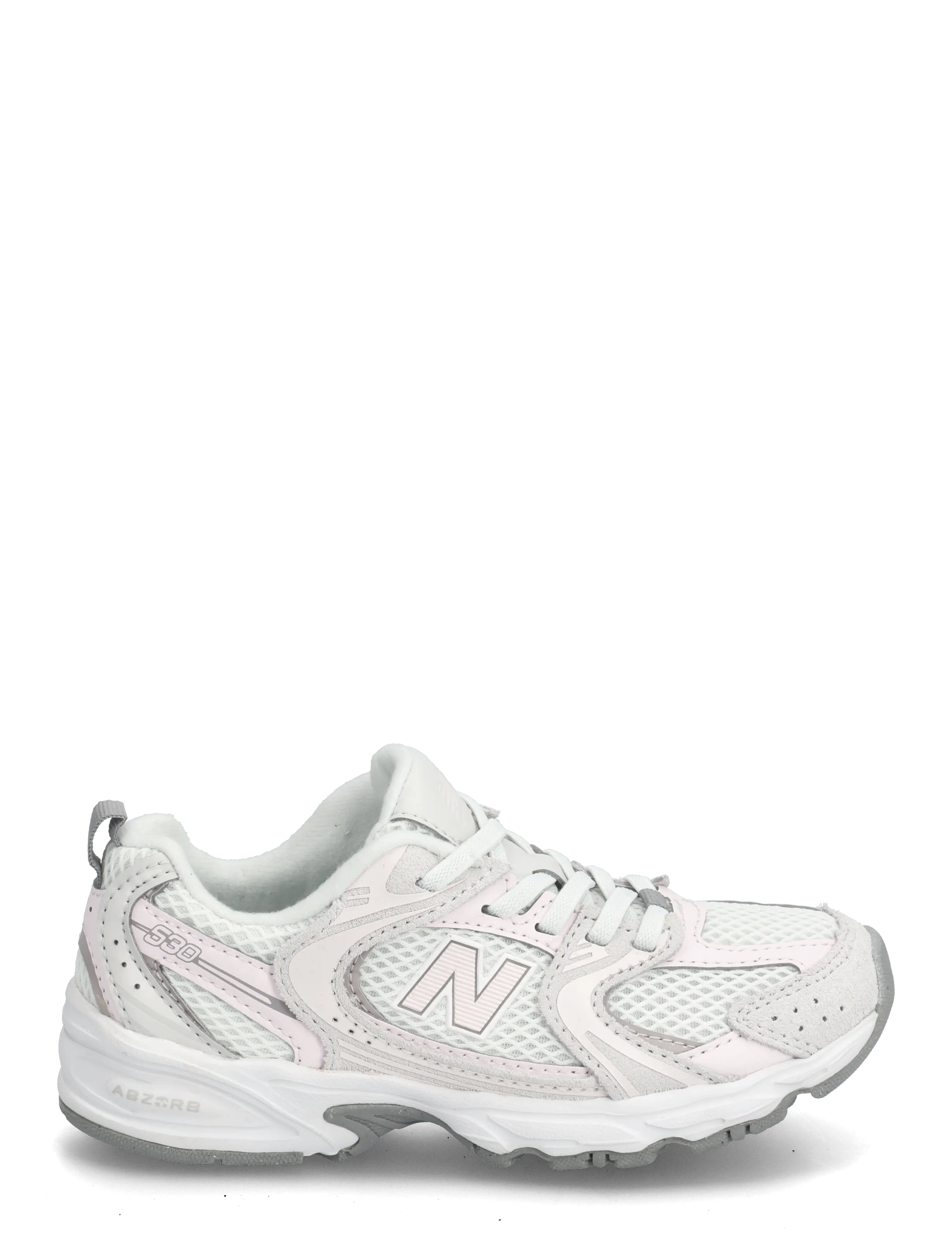 New Balance - New Balance 530 Kids Bungee Lace - lave sneakers - grey matter - 1
