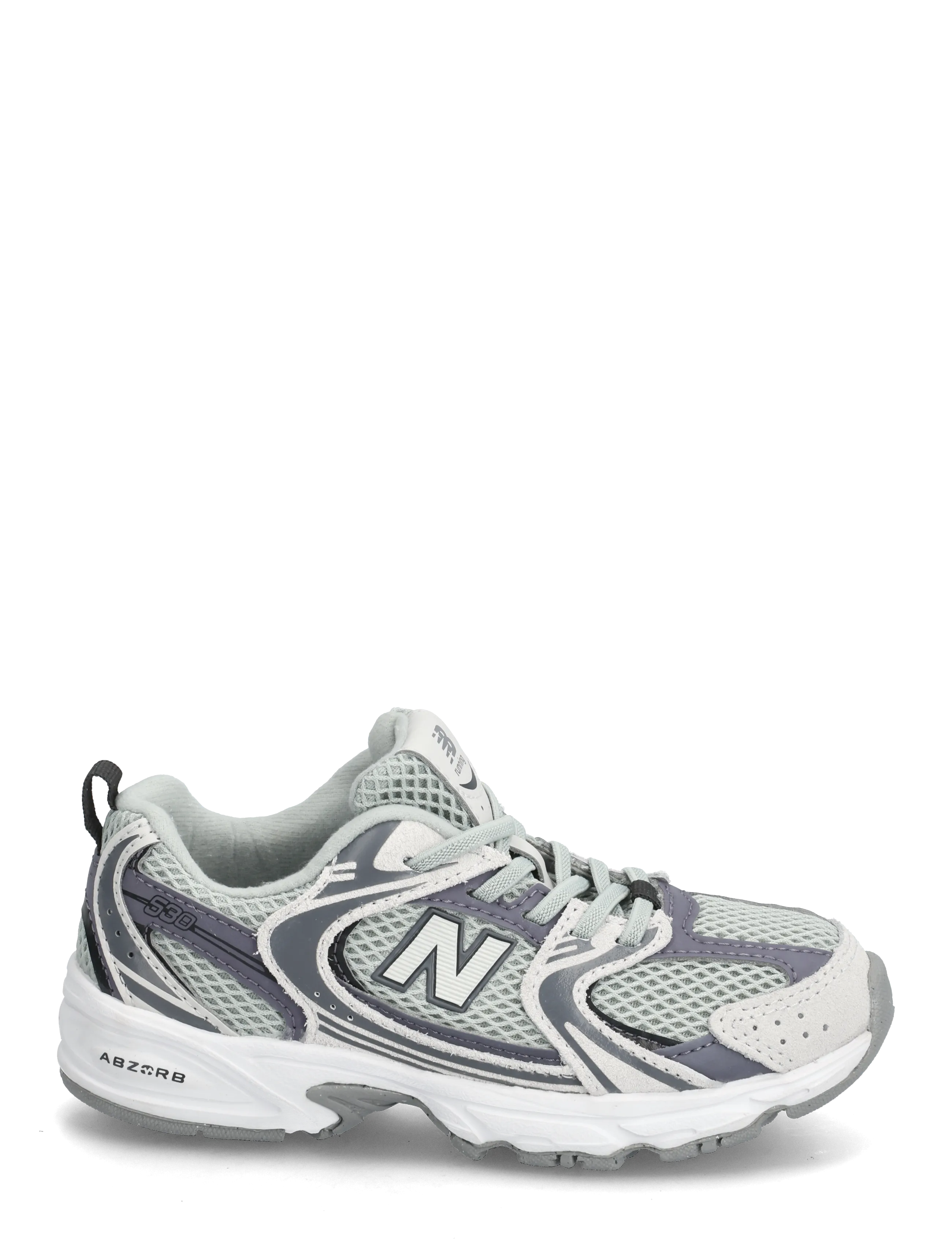 New Balance - New Balance 530 Kids Bungee Lace - lave sneakers - neptune grey - 1