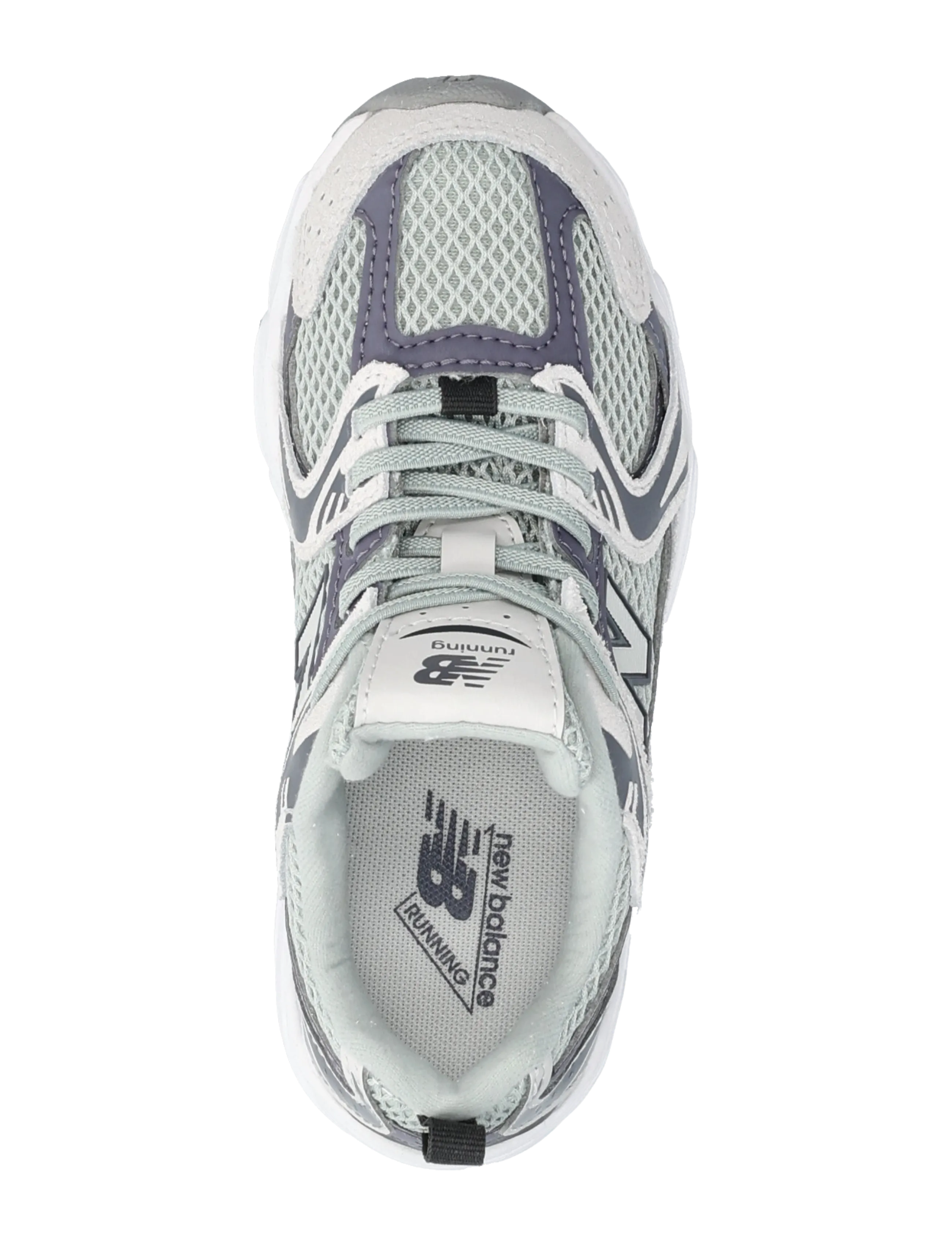 New Balance - New Balance 530 Kids Bungee Lace - lave sneakers - neptune grey - 3