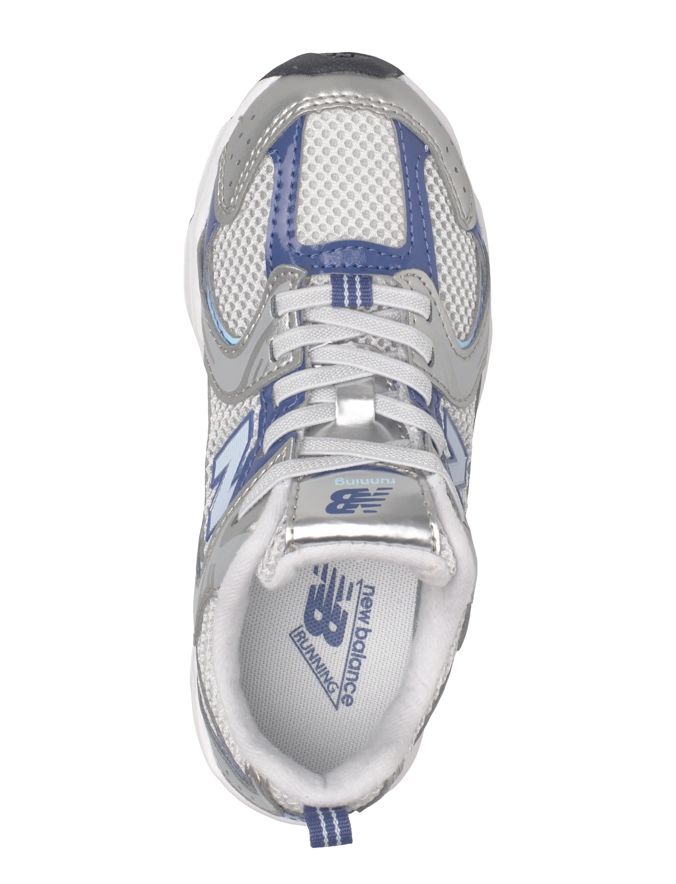 New Balance - New Balance 530 Kids Bungee Lace - lave sneakers - silver metallic - 3
