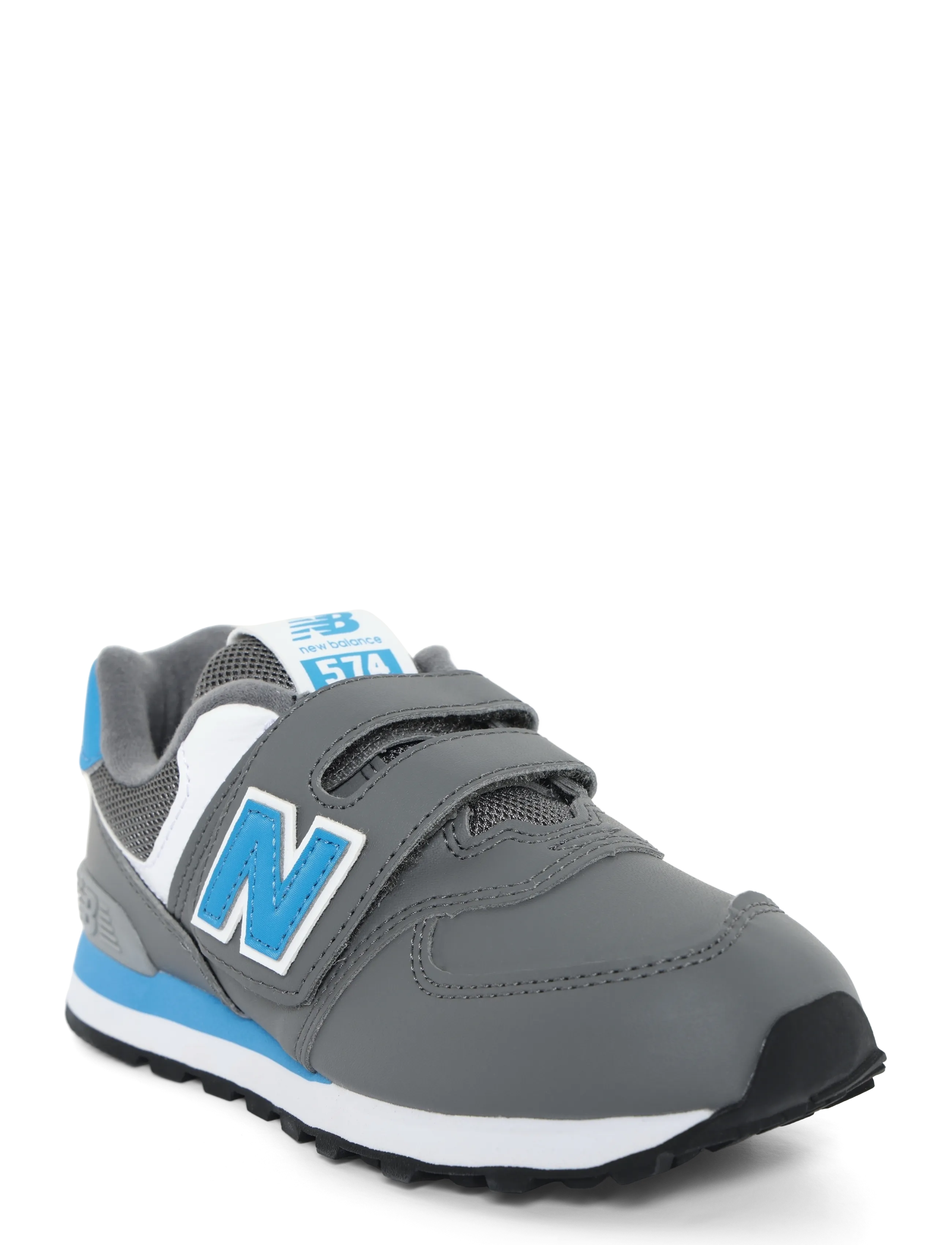 New Balance 574 Kids Hook & Loop, 34.5, Sneakers, Grau - Low-top Kinder