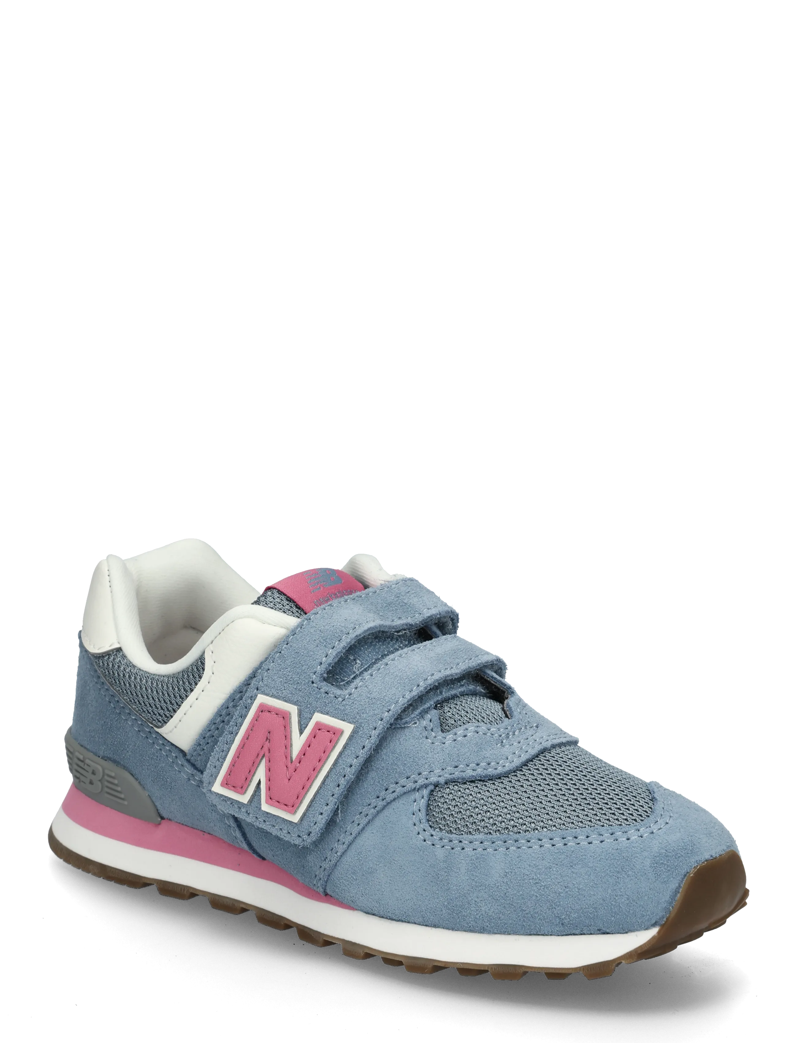New Balance 574 Kids Hook & Loop, Børn, Børne Velcrosko, Blå, Str: 33