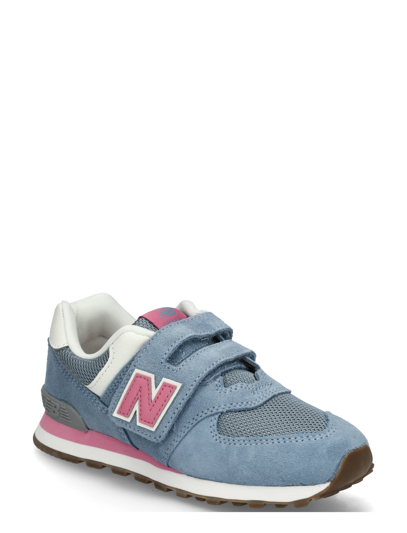 New Balance New Balance 574 Kids Hook & Loop - Skor - ZINC BLUE / blue