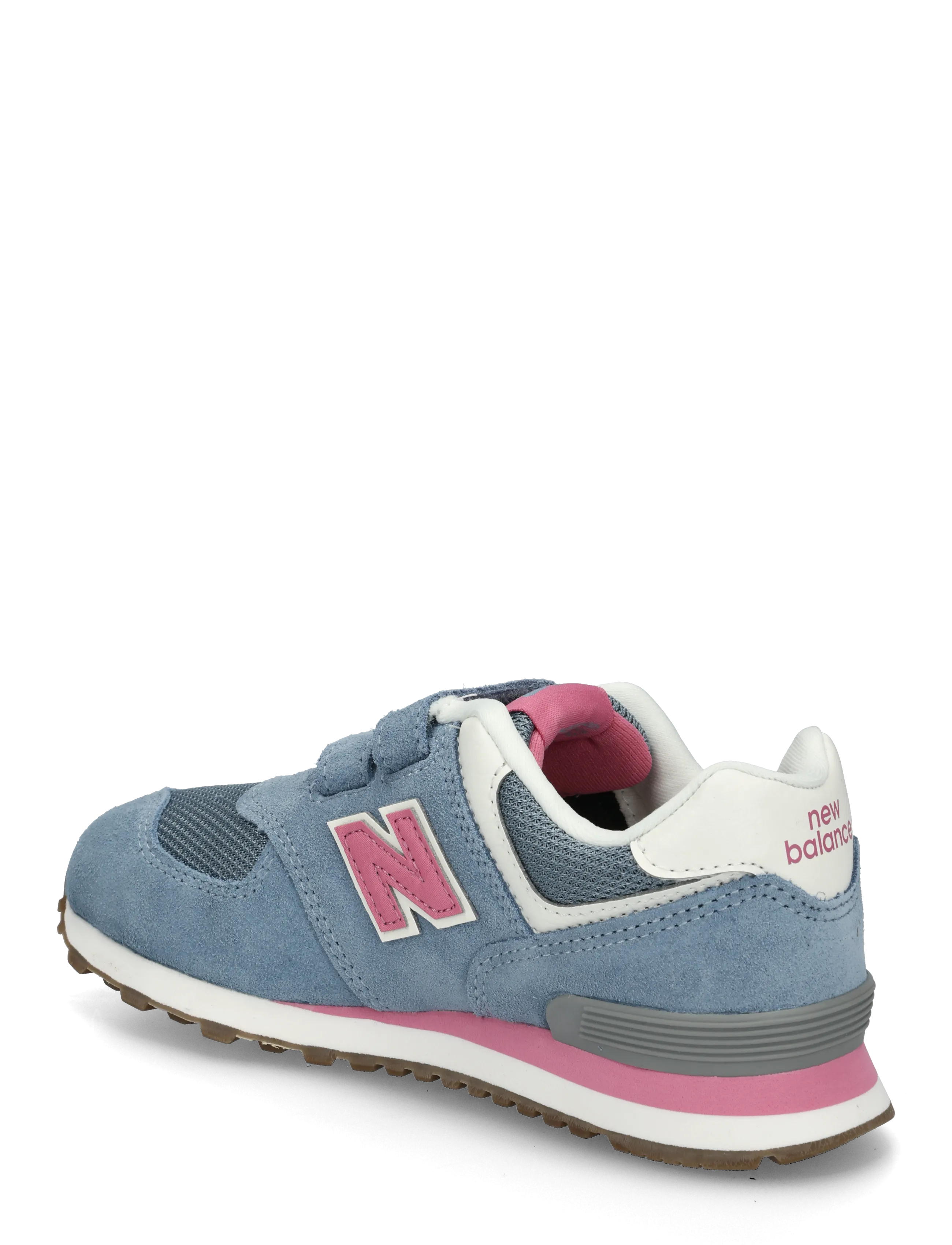 New Balance - New Balance 574 Kids Hook & Loop - low-top sneakers - zinc blue - 1