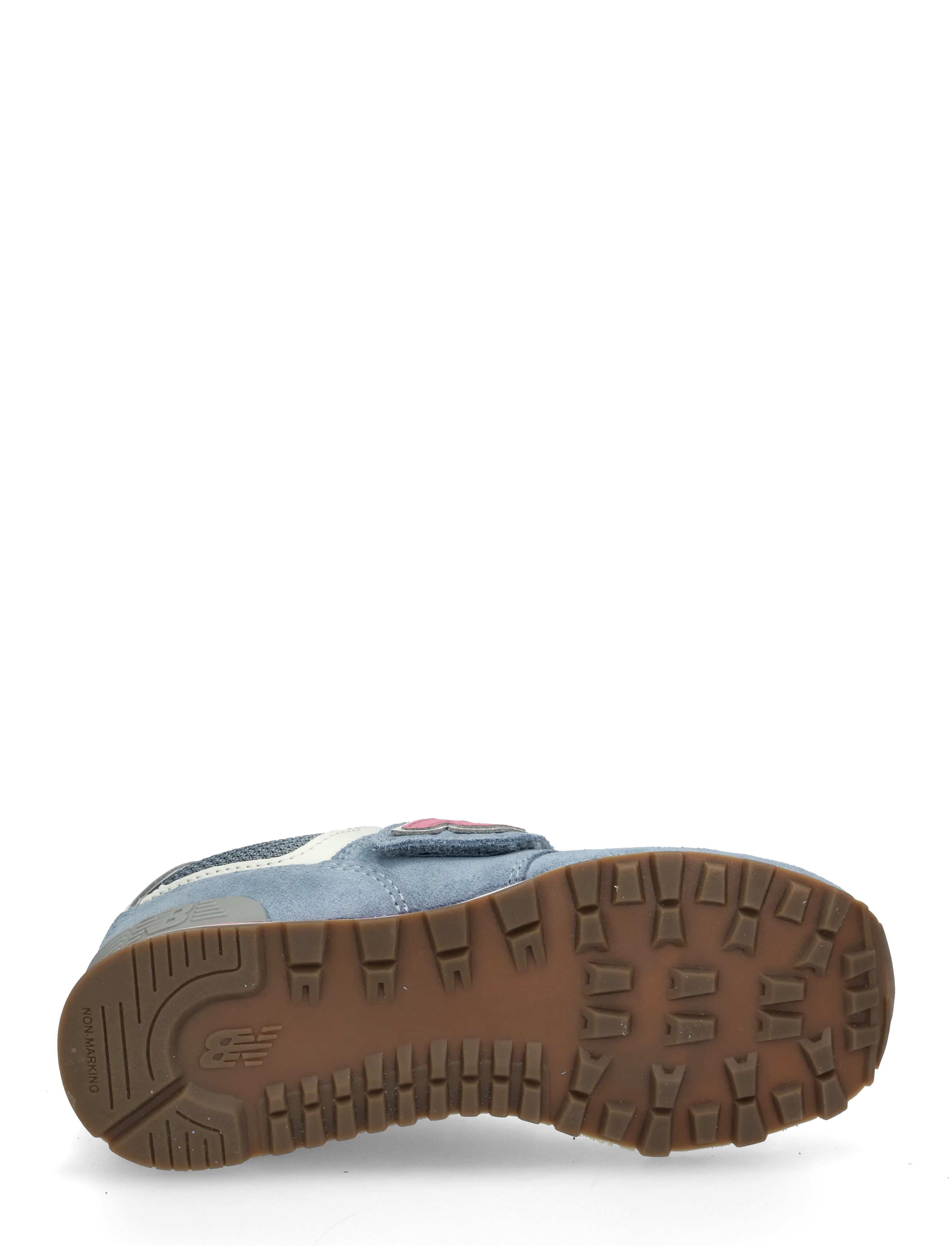 New Balance - New Balance 574 Kids Hook & Loop - low-top sneakers - zinc blue - 4