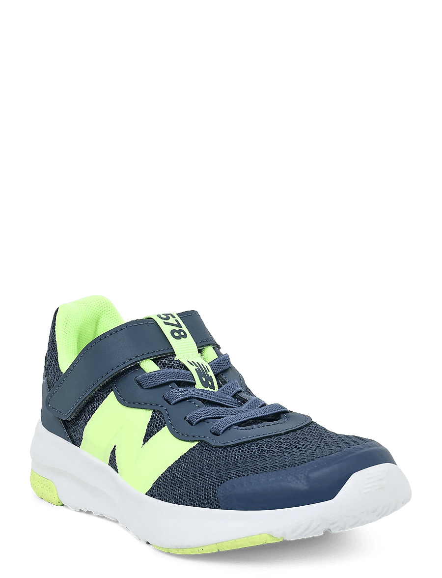 New Balance - New Balance FreshFoam 578 Kids Bungee Lace with Top Strap - løbesko - vintage indigo - 0