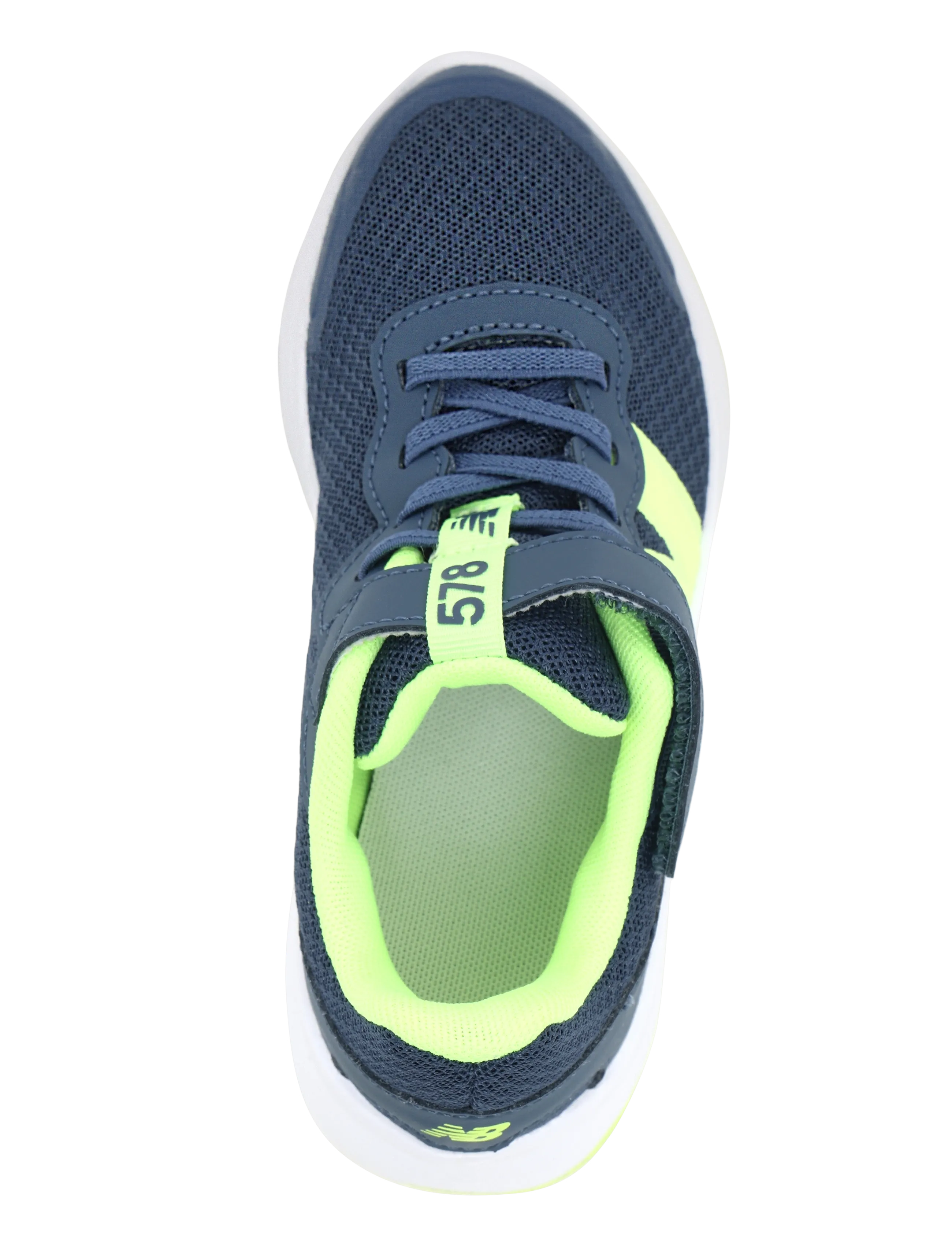 New Balance - New Balance FreshFoam 578 Kids Bungee Lace with Top Strap - vintage indigo - 3