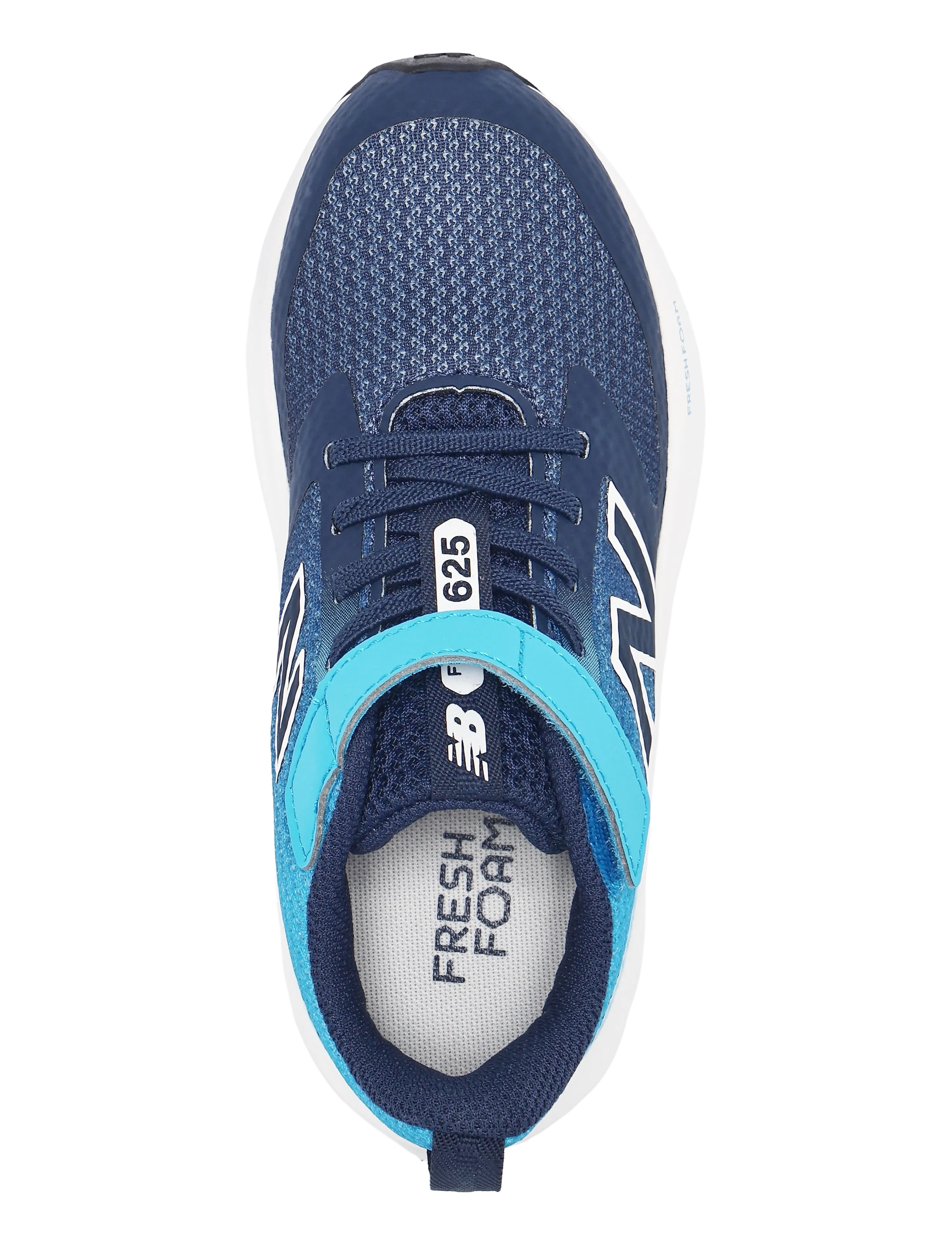 New Balance - New Balance FreshFoam 625 Kids Bungee Lace with Top Strap - nb navy - 3
