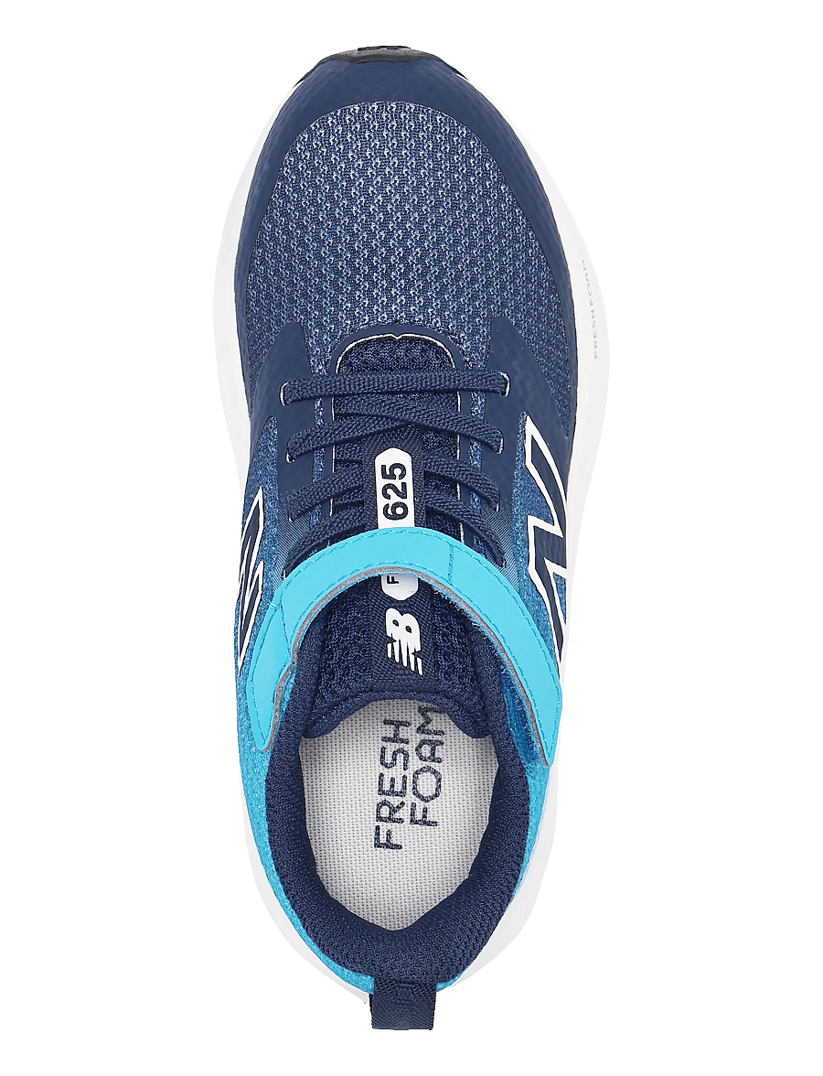 New Balance - New Balance FreshFoam 625 Kids Bungee Lace with Top Strap - nb navy - 3