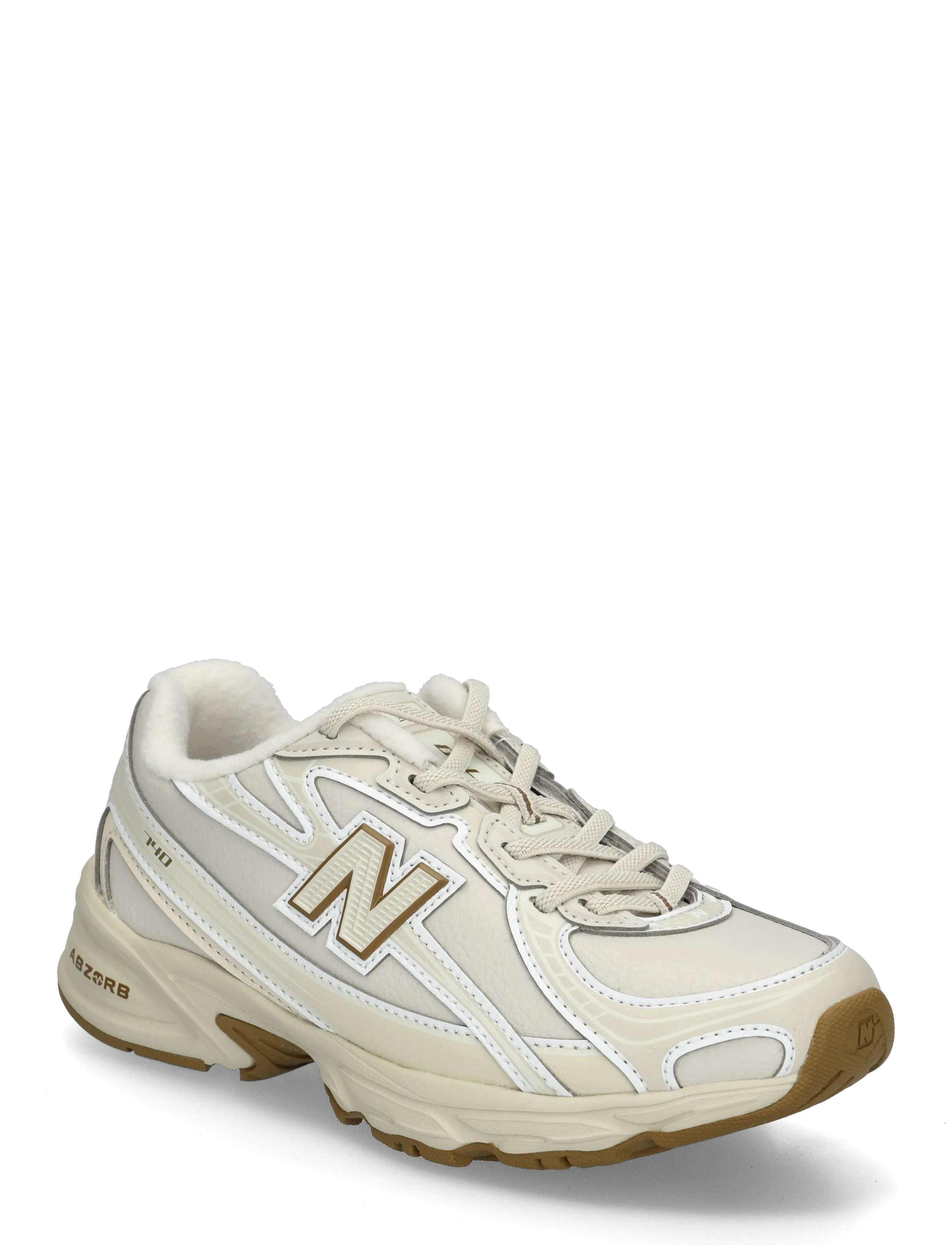 New Balance New Balance 740 Kids Bungee Lace - Vis alt - MOONBEAM / beige
