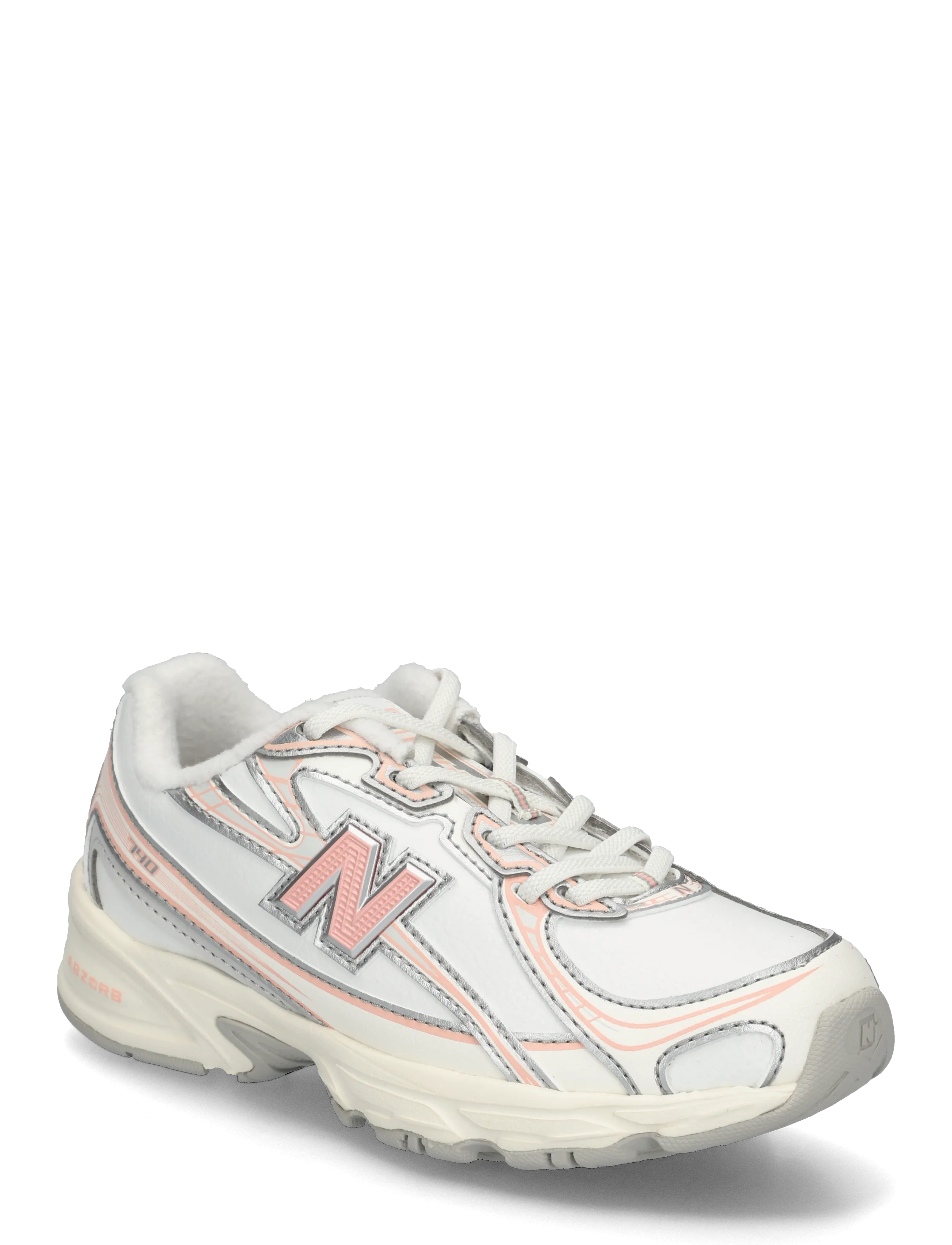 New Balance New Balance 740 Kids Bungee Lace - Vis alt - REFLECTION / white