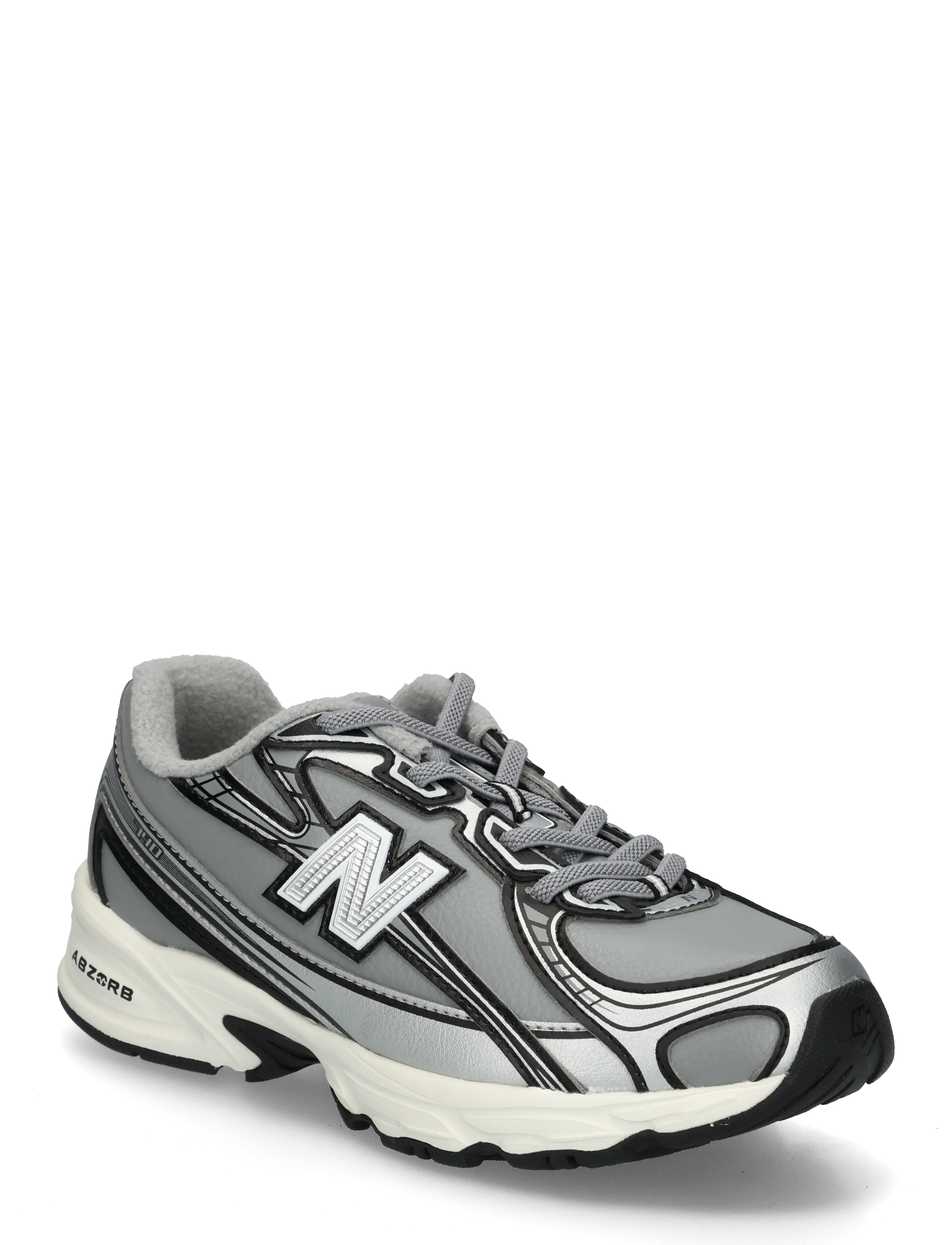 New Balance New Balance 740 Kids Bungee Lace - Vis alt - SLATE GREY / grey