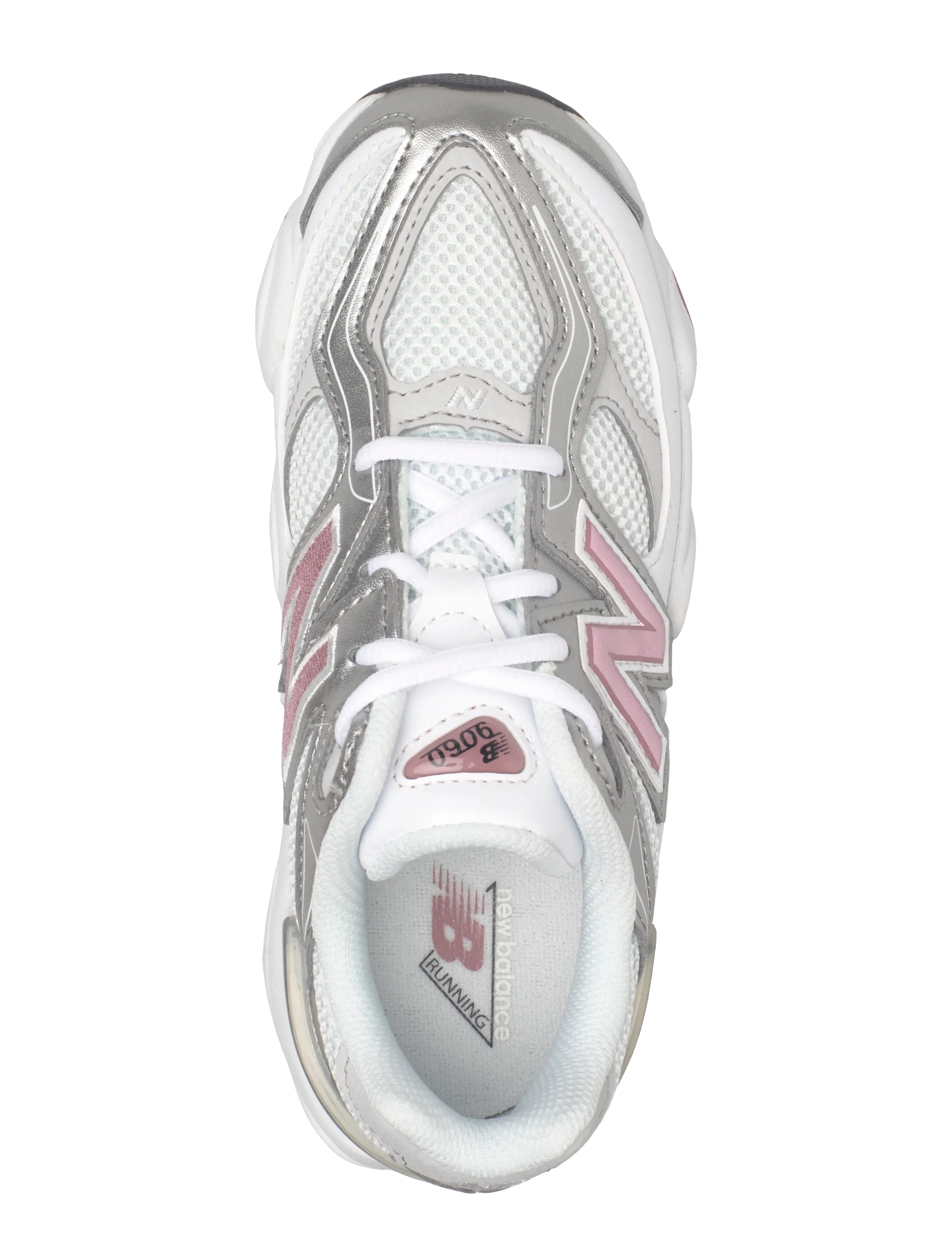 New Balance - New Balance 9060 Kids Lace - baskets basses - white - 3