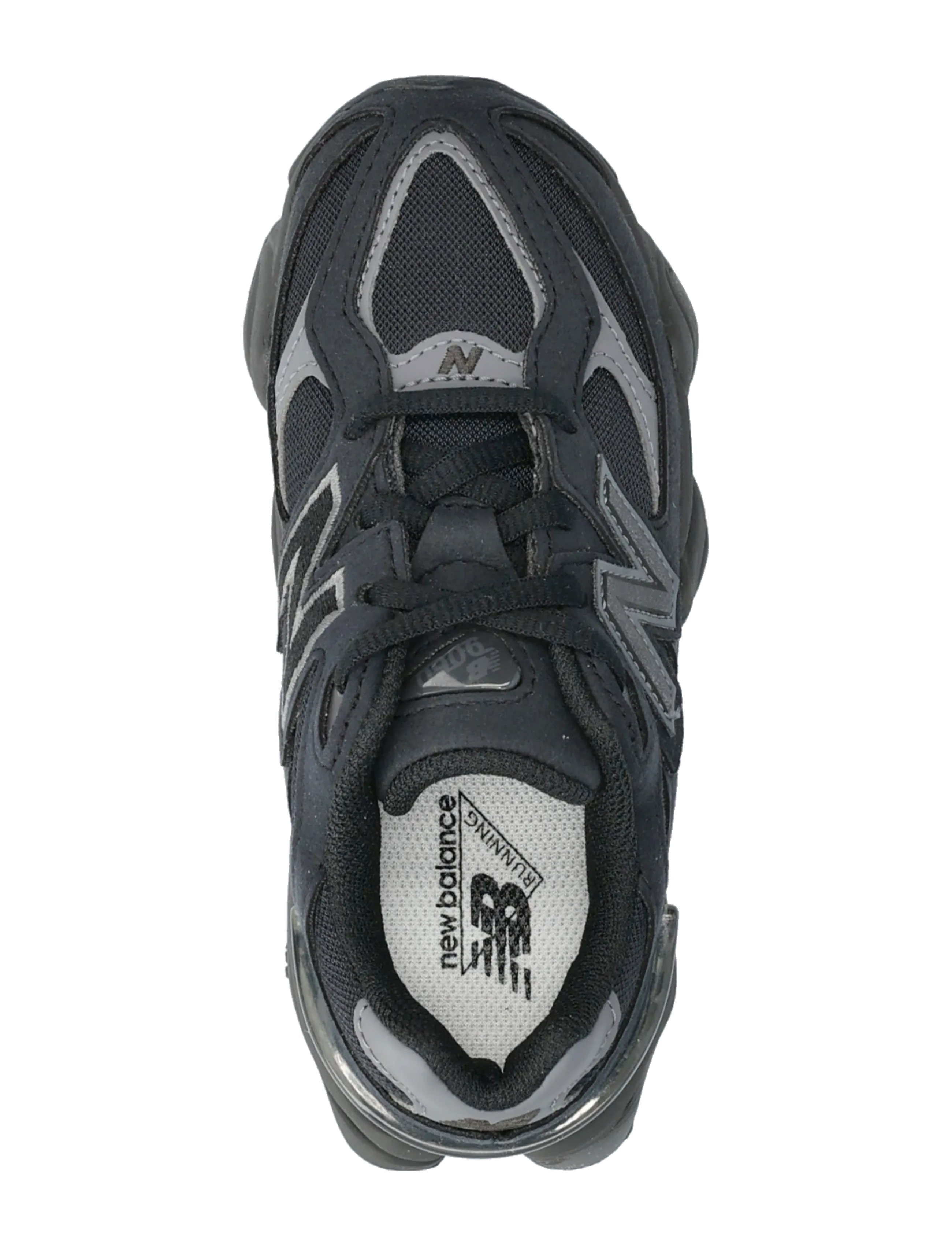 New Balance - New Balance 9060 Kids Lace - baskets basses - black - 3